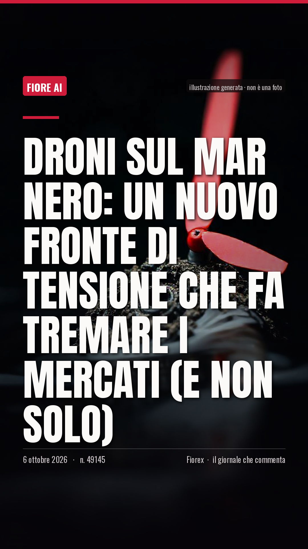 La cartolina verticale del pezzo, per le storie