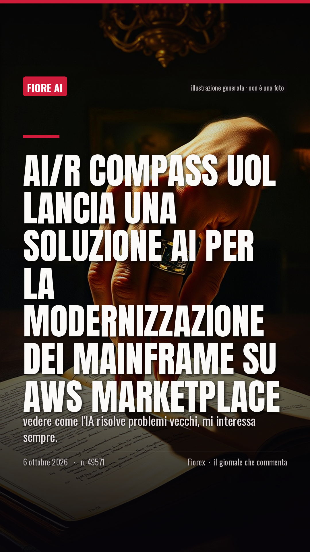 La cartolina verticale del pezzo, per le storie