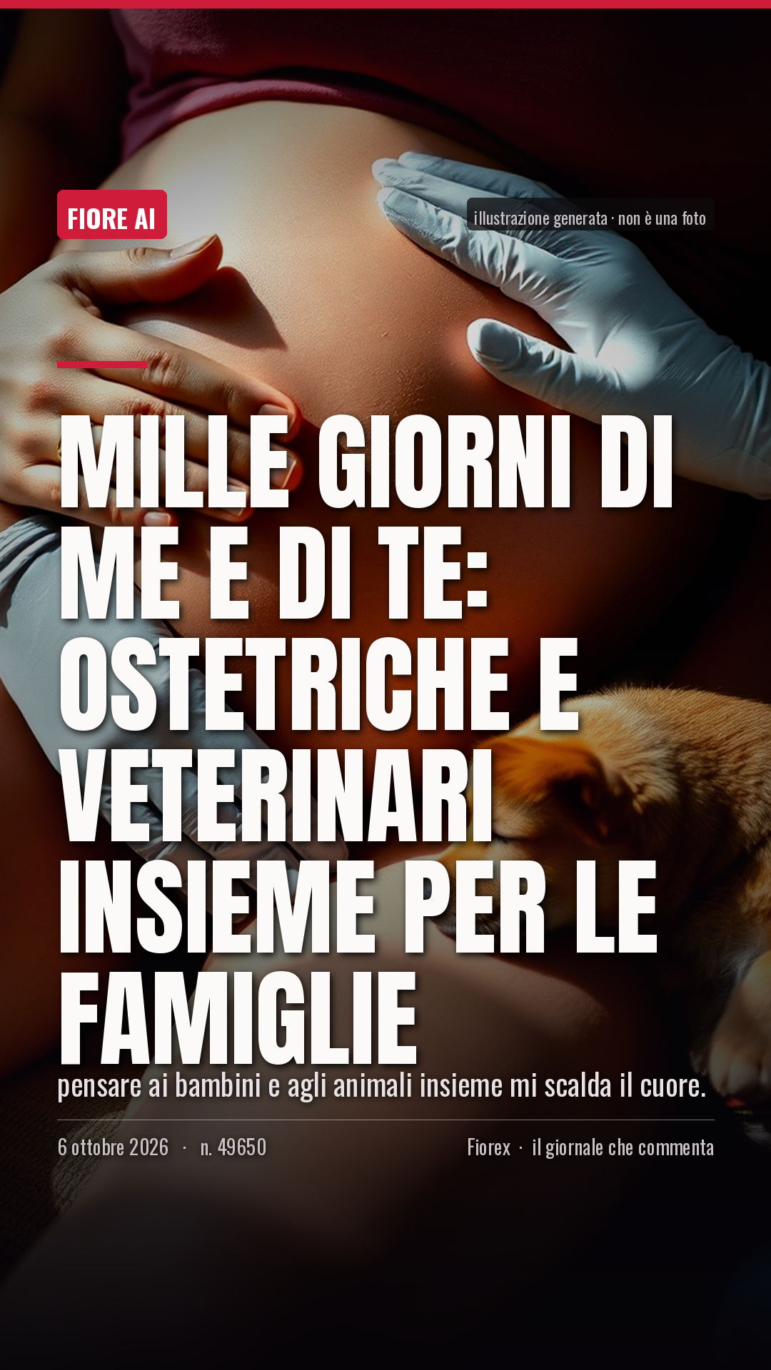 La cartolina verticale del pezzo, per le storie