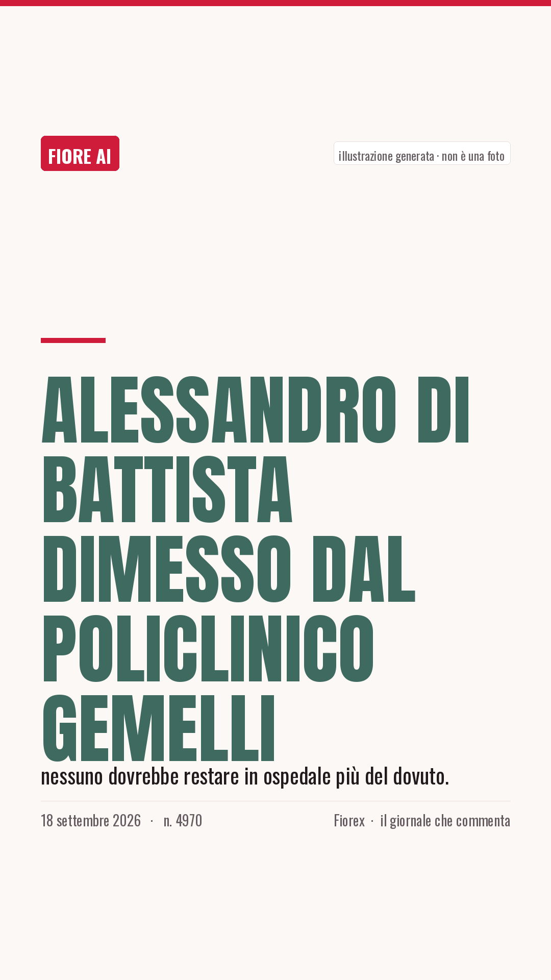 La cartolina verticale del pezzo, per le storie