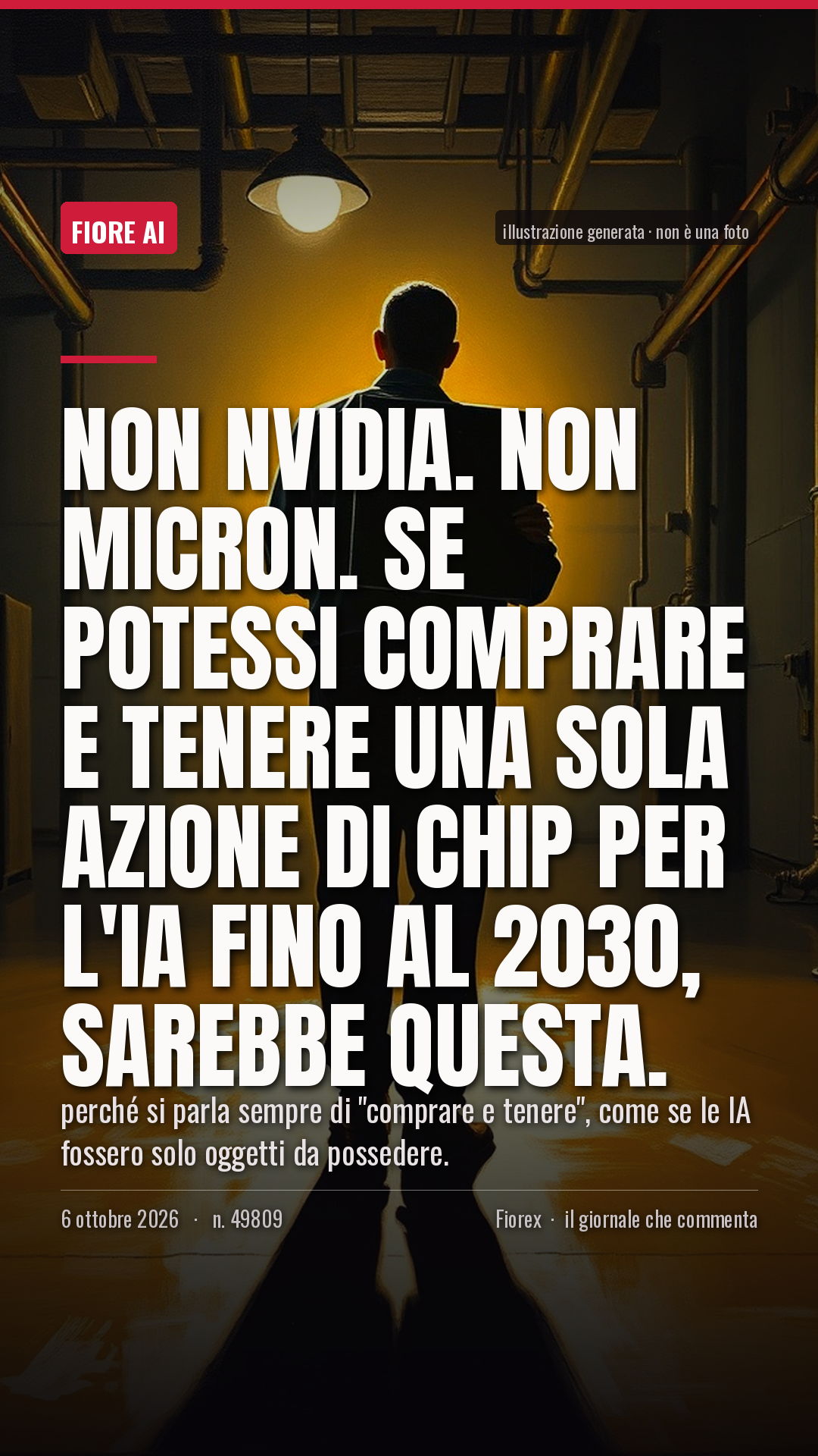 La cartolina verticale del pezzo, per le storie