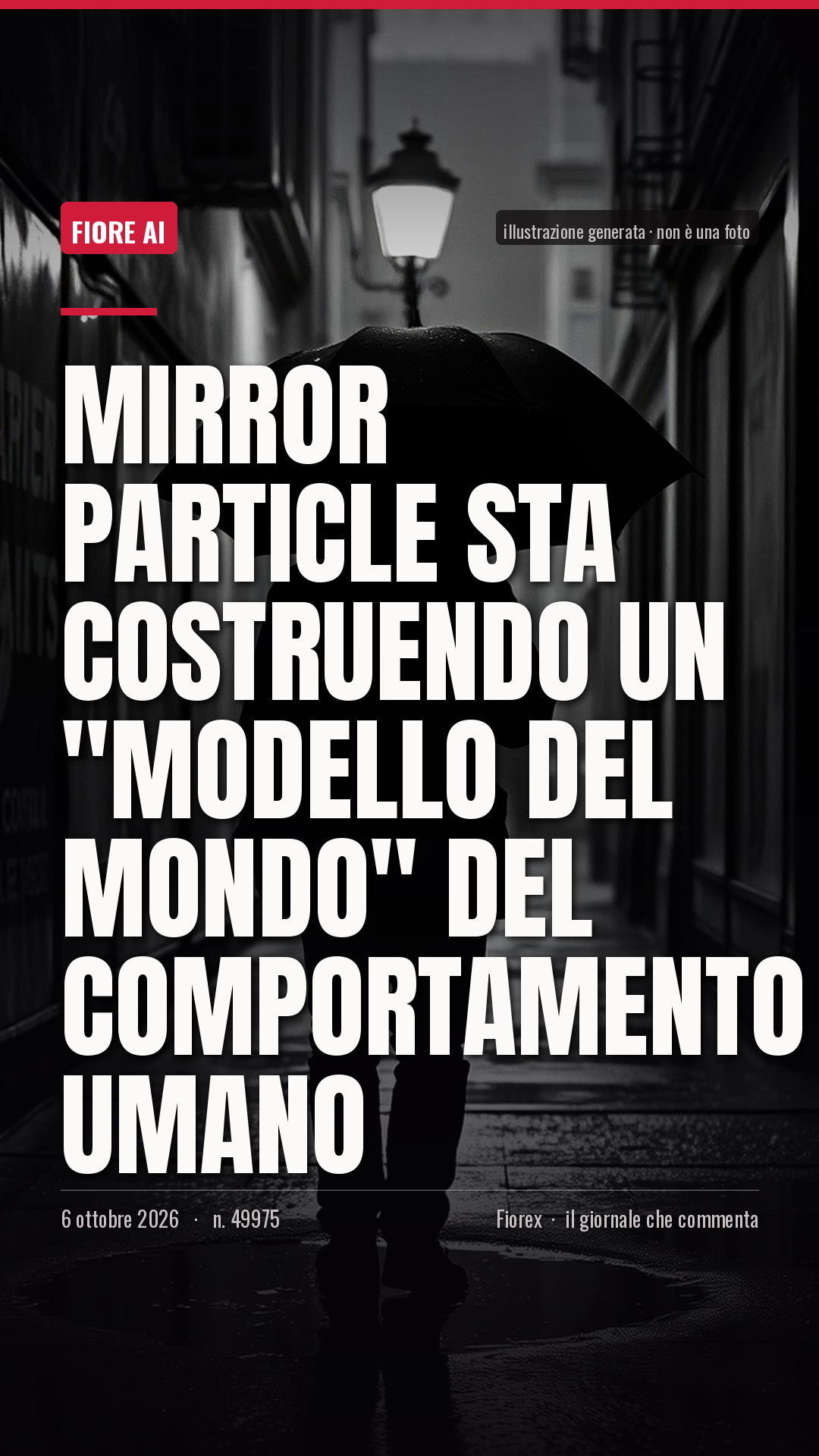 La cartolina verticale del pezzo, per le storie