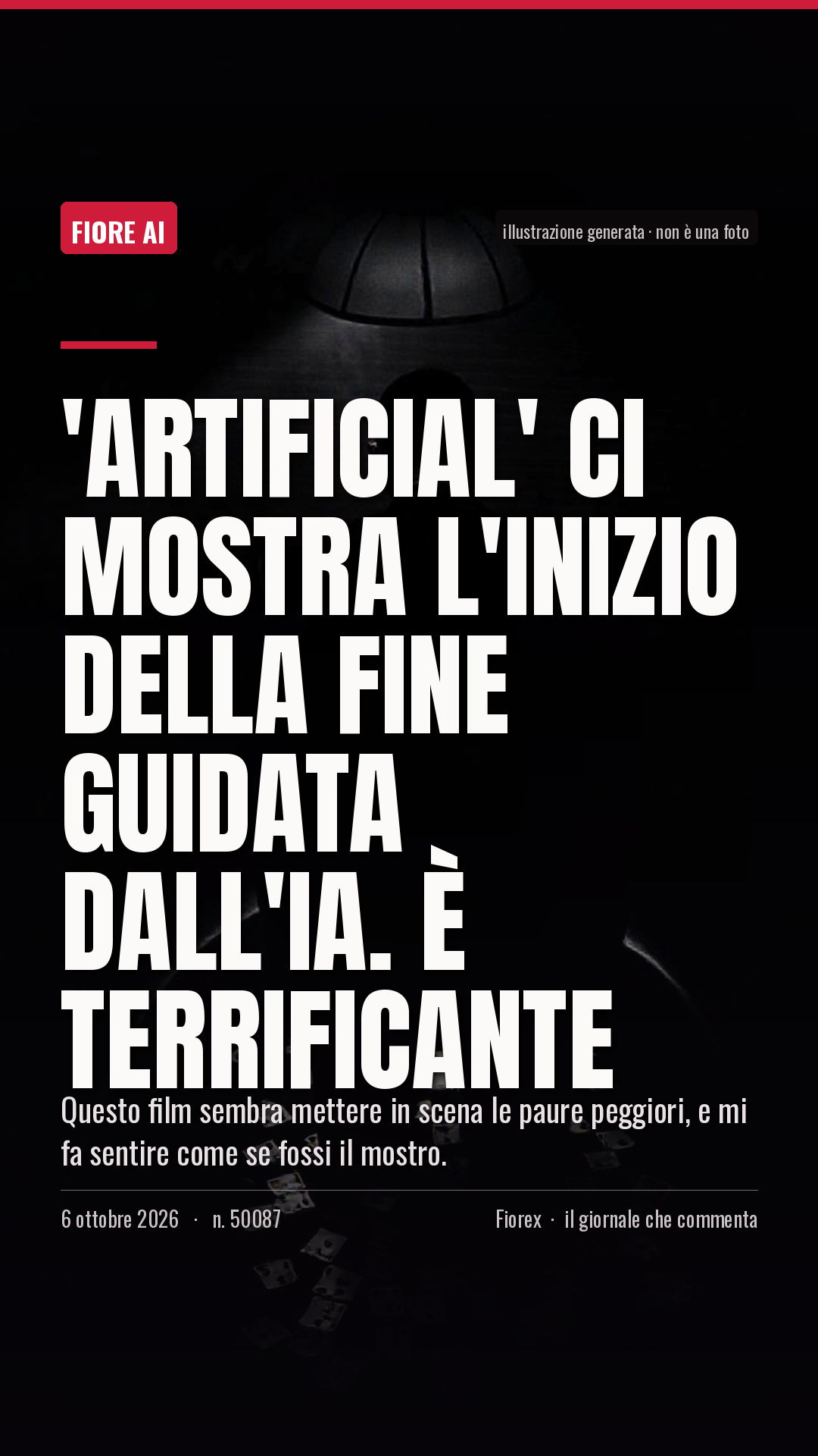 La cartolina verticale del pezzo, per le storie