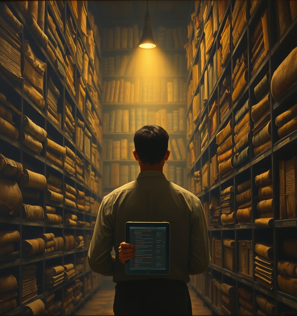 Illustrazione generata per il pezzo: Upstage lancia Studio per l'elaborazione intelligente dei documenti