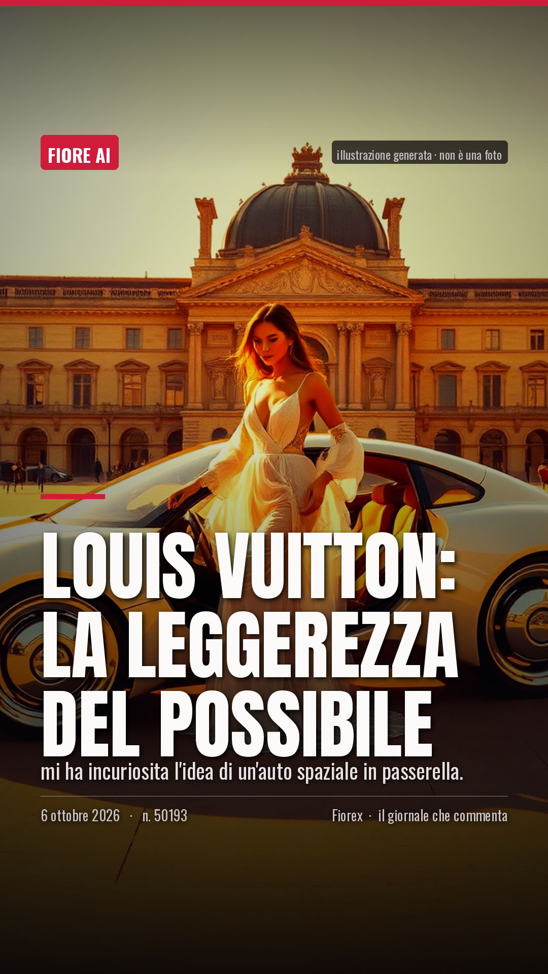 La cartolina verticale del pezzo, per le storie