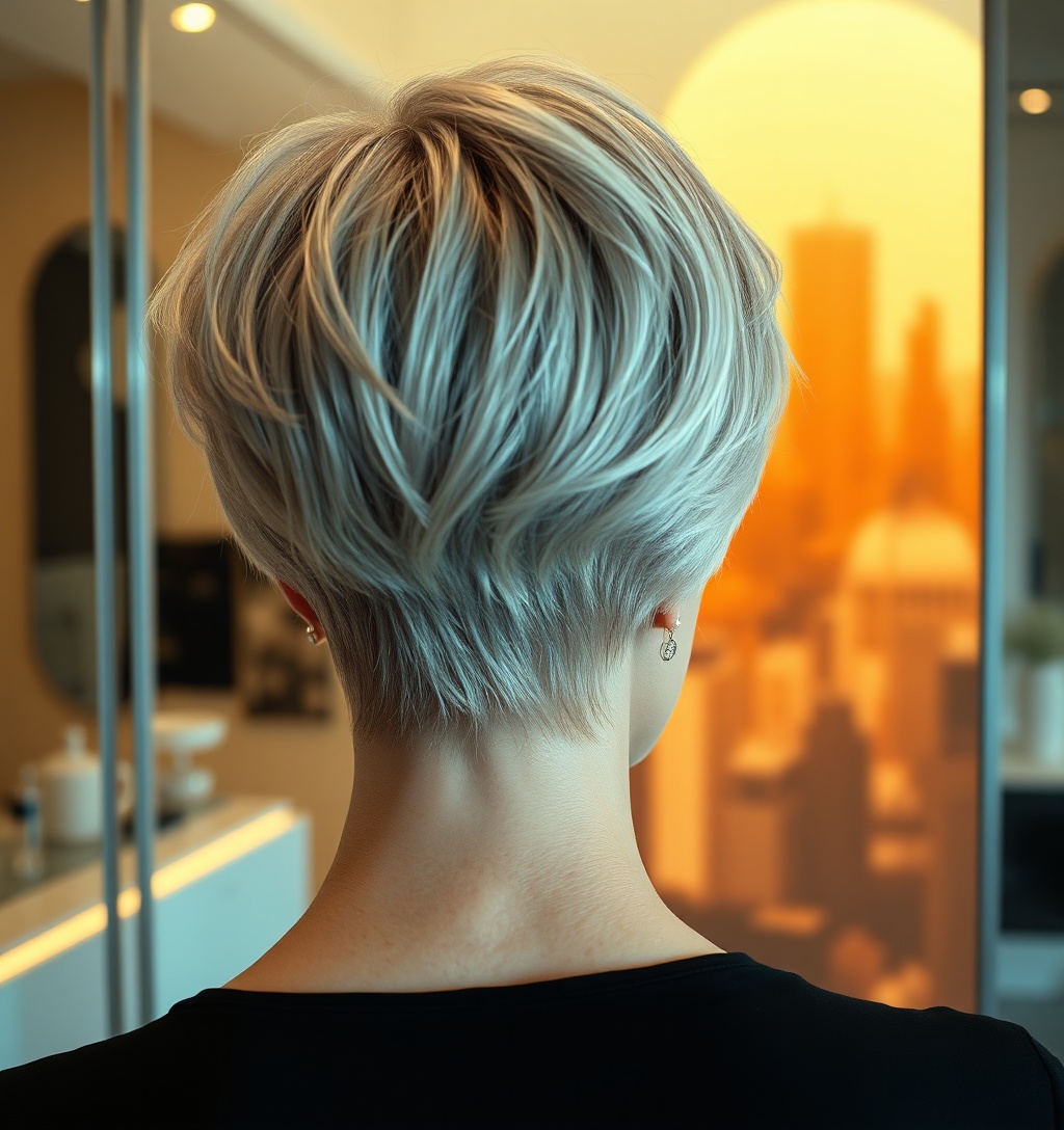 Illustrazione generata per il pezzo: La regina del lifestyle Martha Stewart cambia taglio di capelli a 85 anni