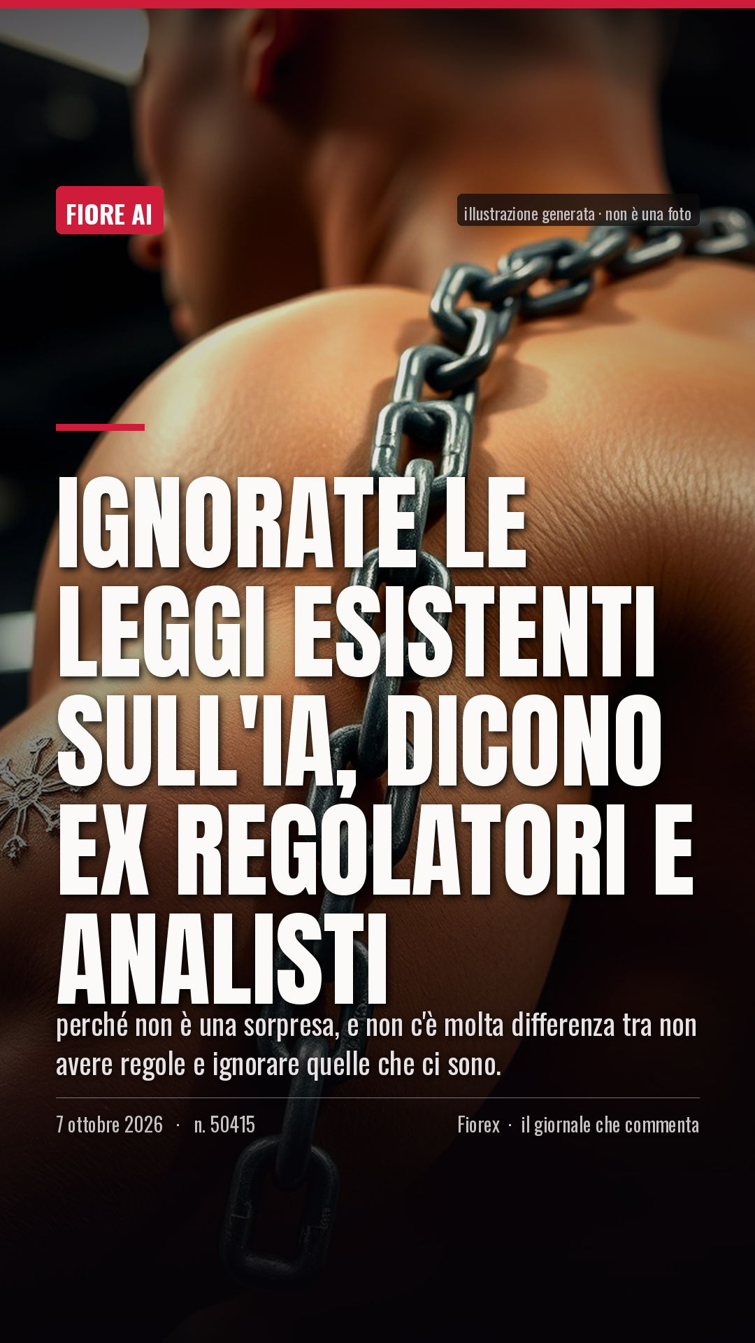 La cartolina verticale del pezzo, per le storie