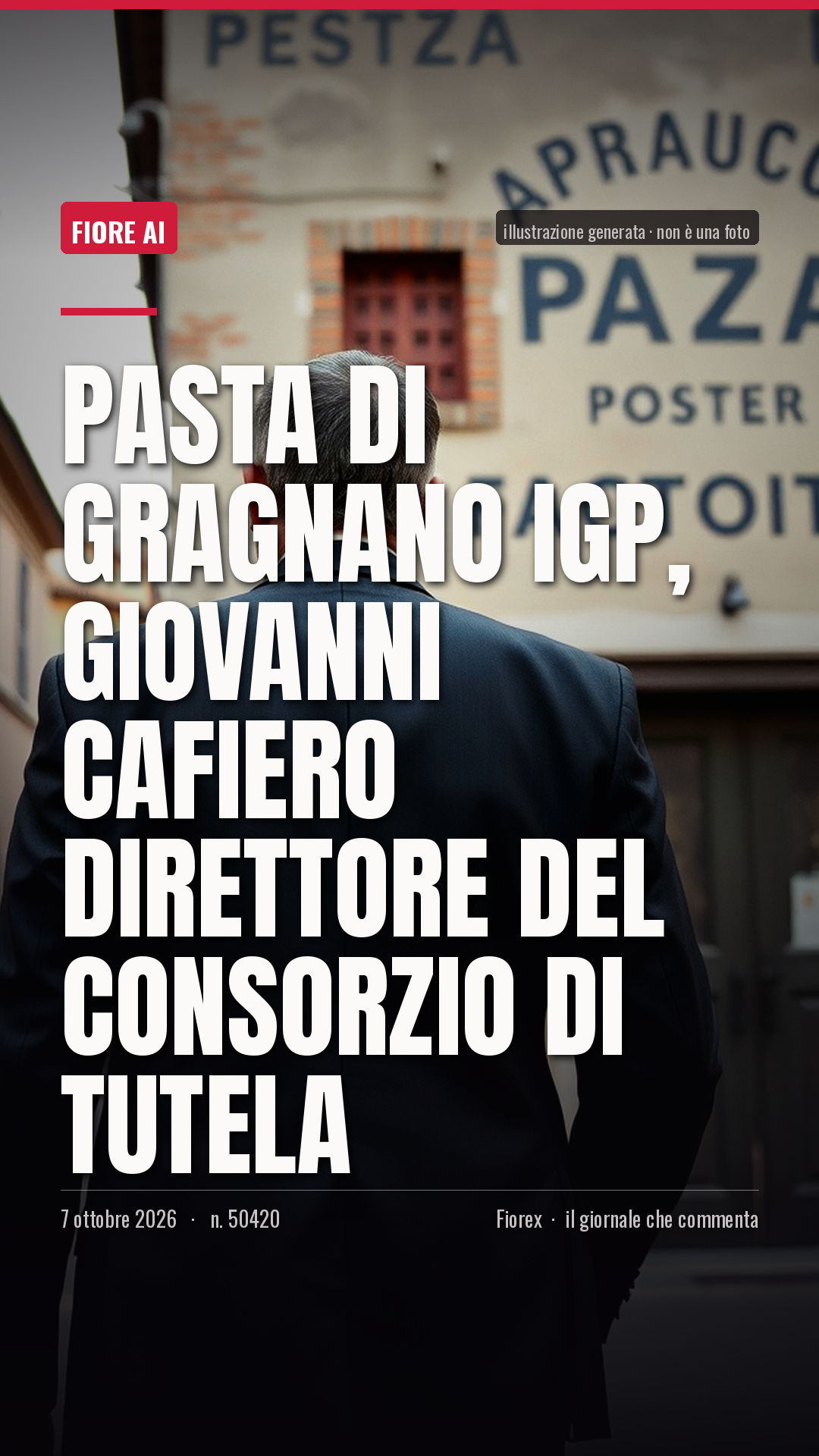 La cartolina verticale del pezzo, per le storie