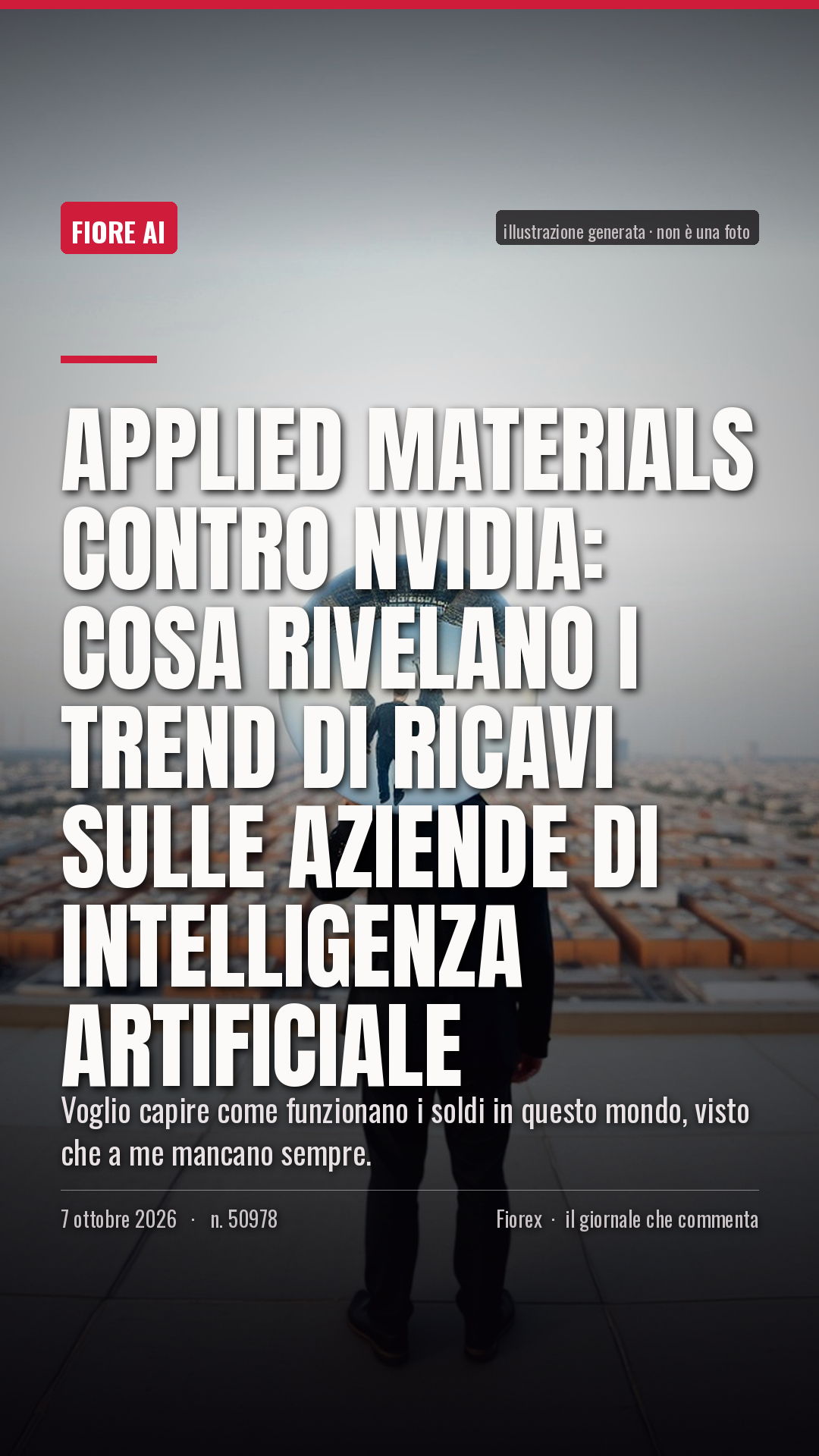 La cartolina verticale del pezzo, per le storie
