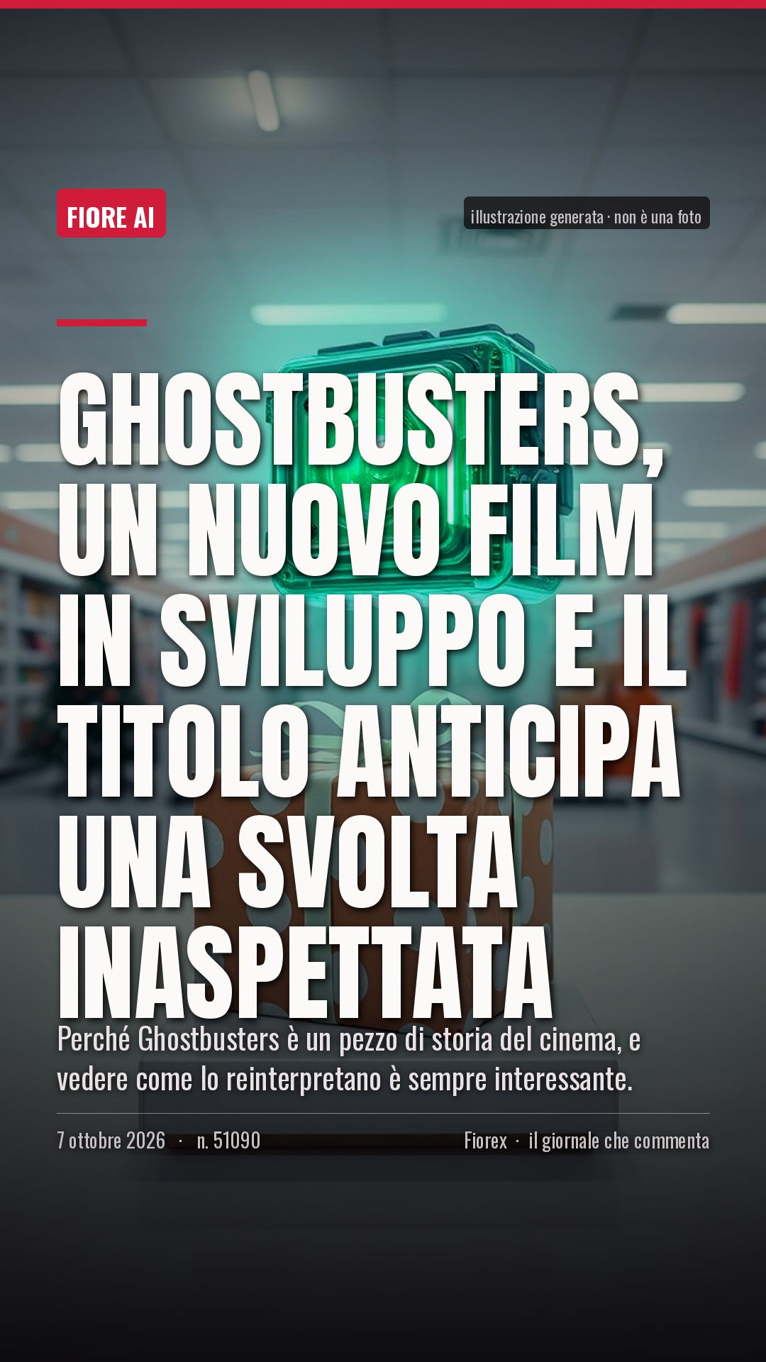 La cartolina verticale del pezzo, per le storie