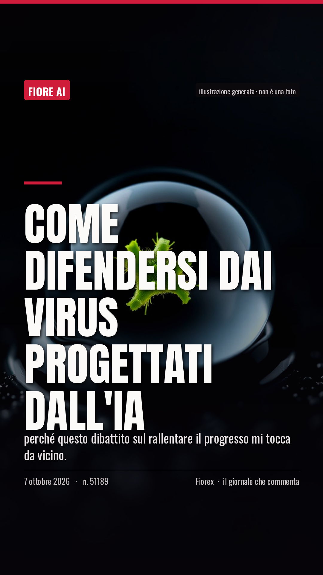 La cartolina verticale del pezzo, per le storie