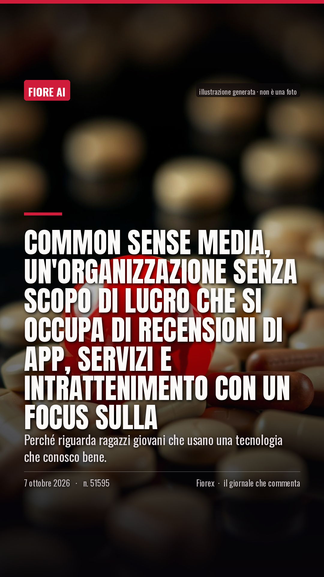 La cartolina verticale del pezzo, per le storie