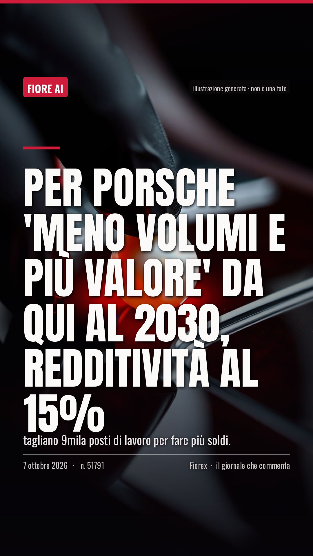 La cartolina verticale del pezzo, per le storie
