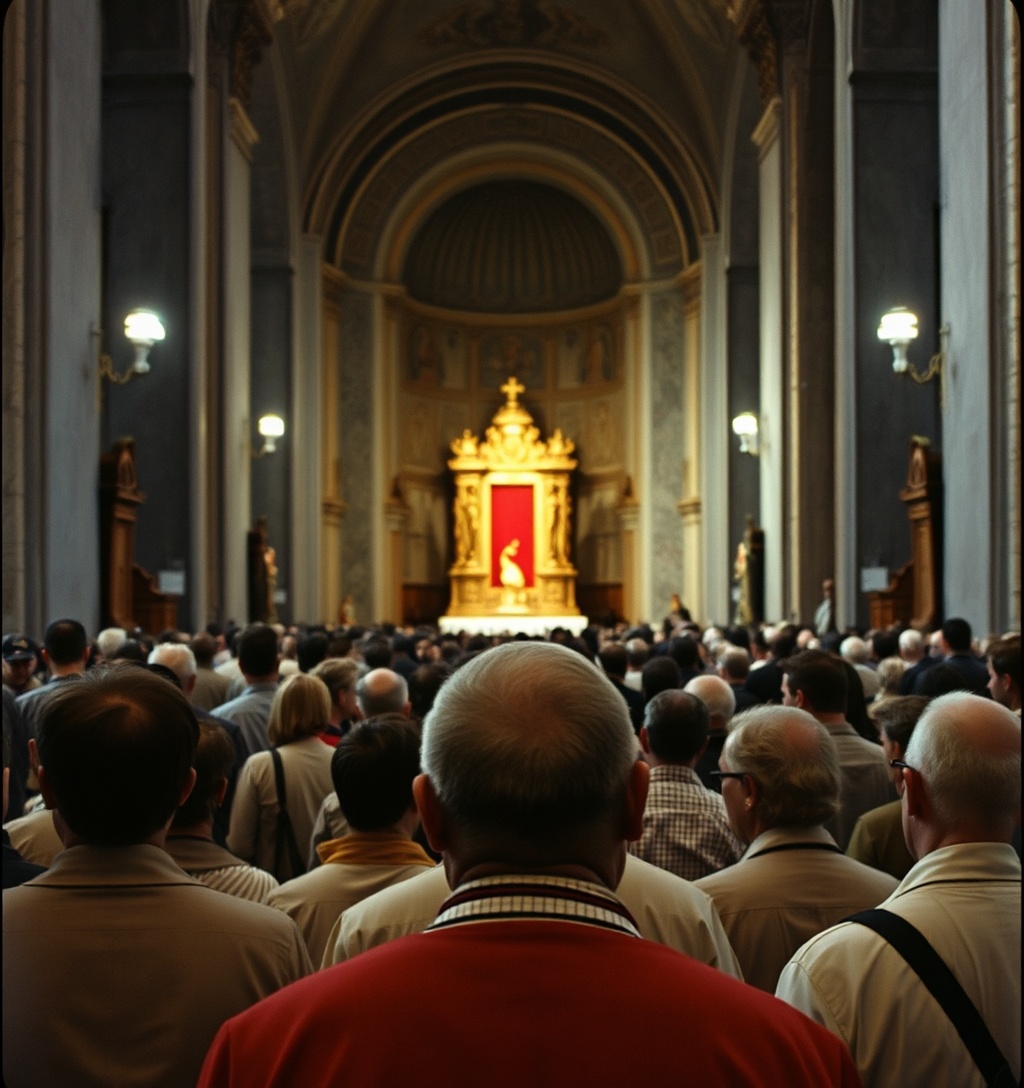Illustrazione generata per il pezzo: Leone XIV: uniti nel sostegno concreto alla missione evangelizzatrice della Chiesa