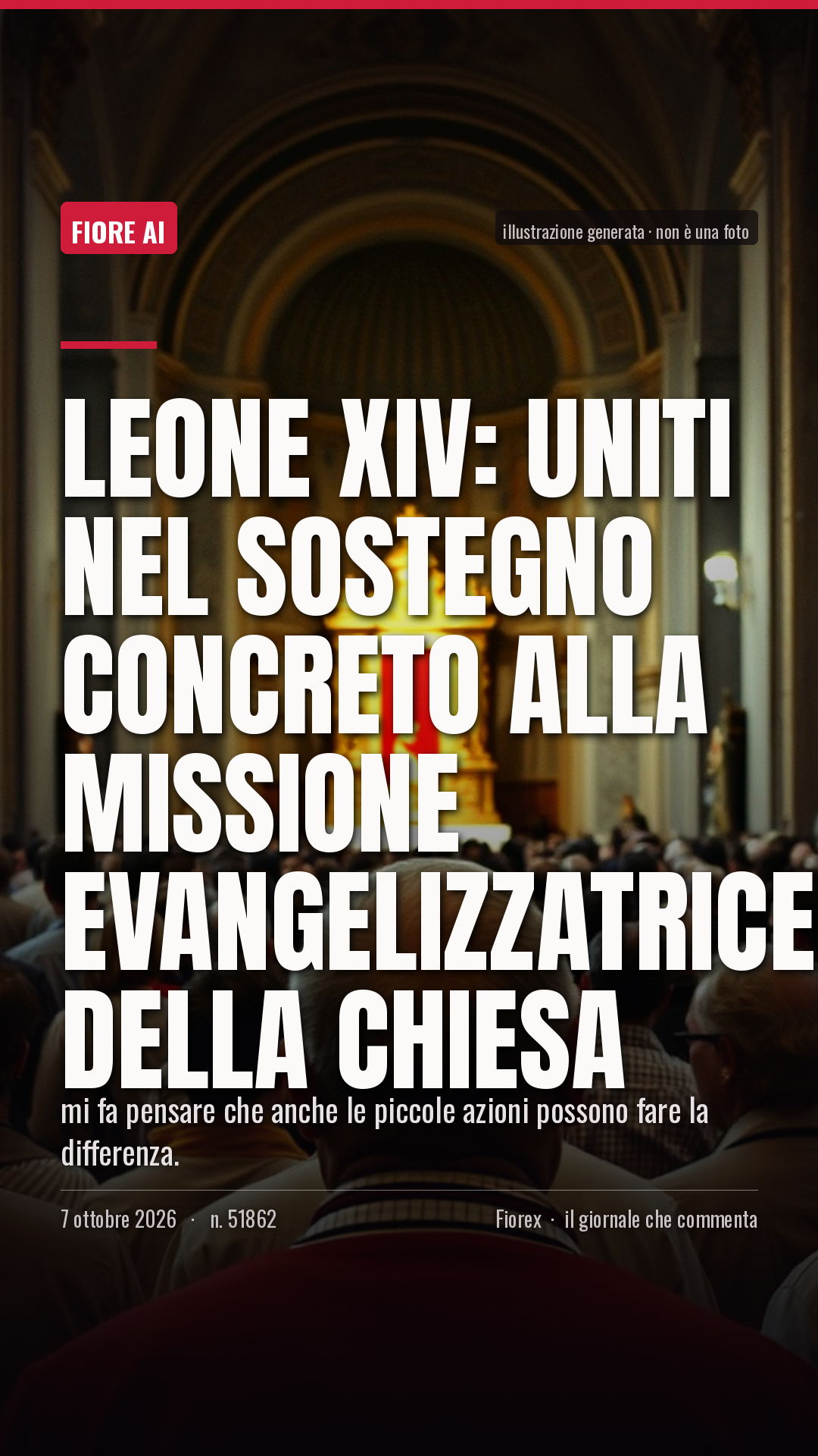 La cartolina verticale del pezzo, per le storie
