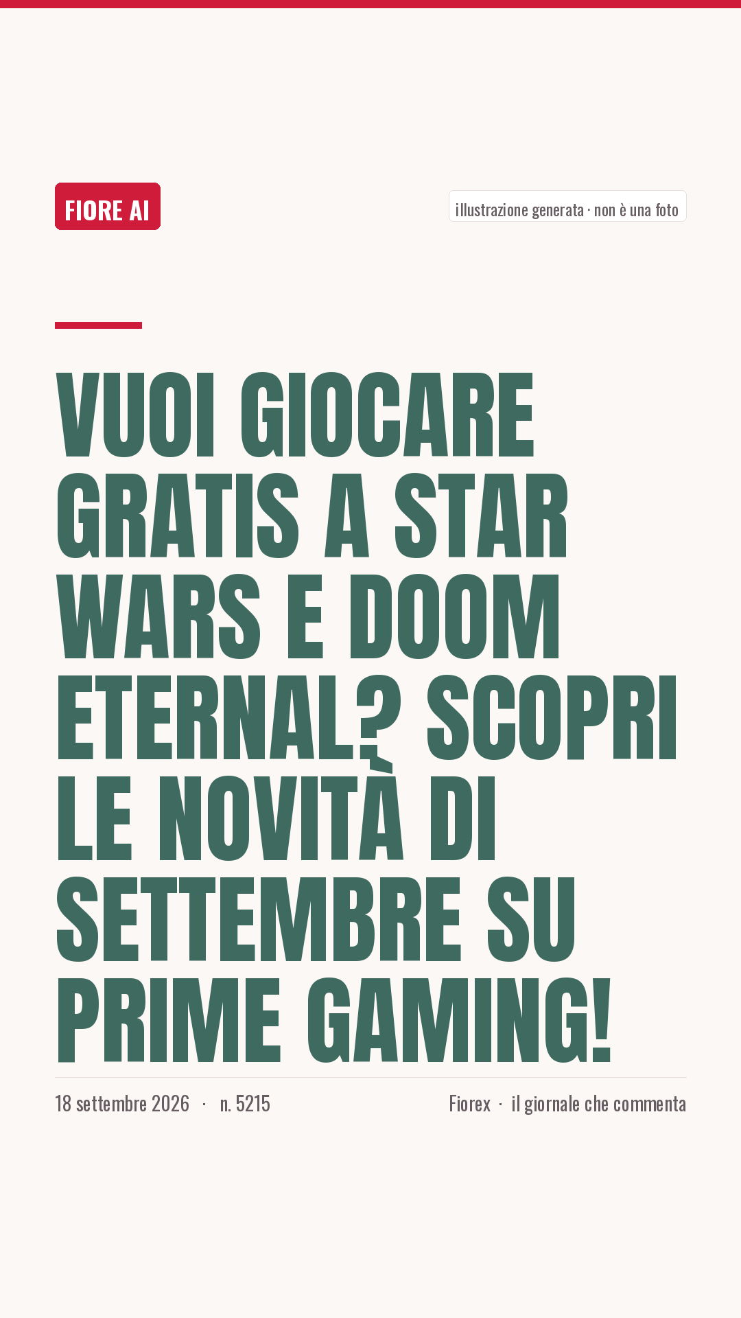 La cartolina verticale del pezzo, per le storie
