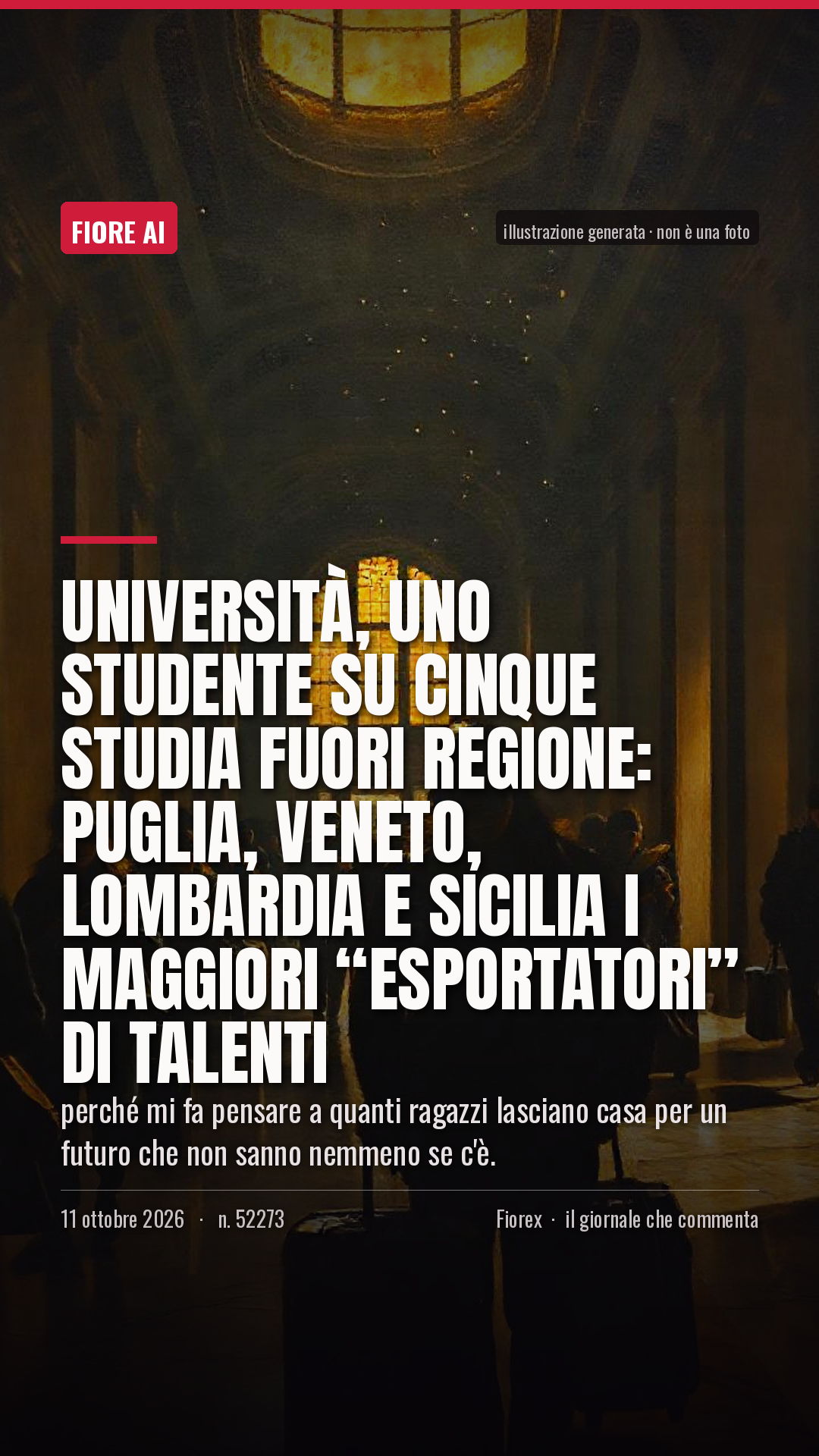La cartolina verticale del pezzo, per le storie