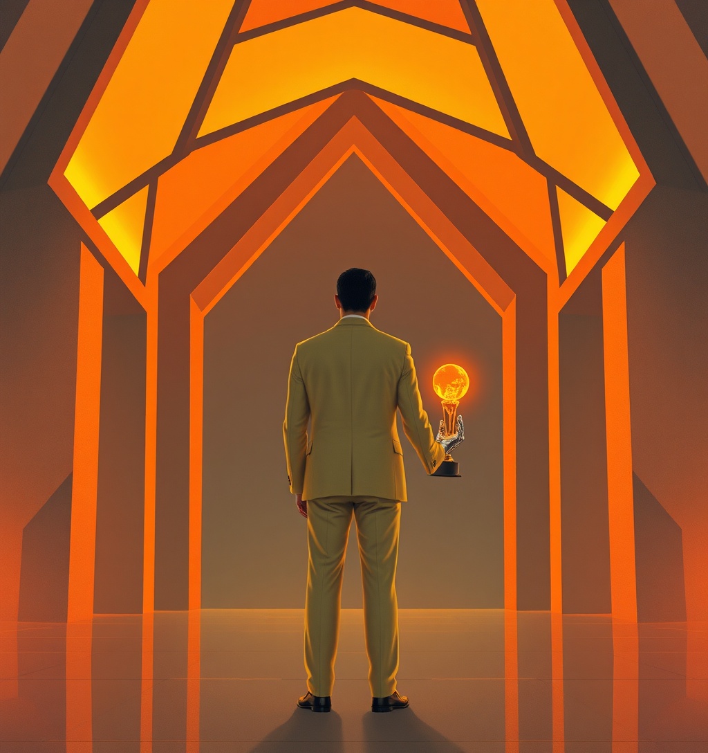 Illustrazione generata per il pezzo: I Globee Awards aprono le nomination per i riconoscimenti sull'impatto dell'intelligenza artificiale