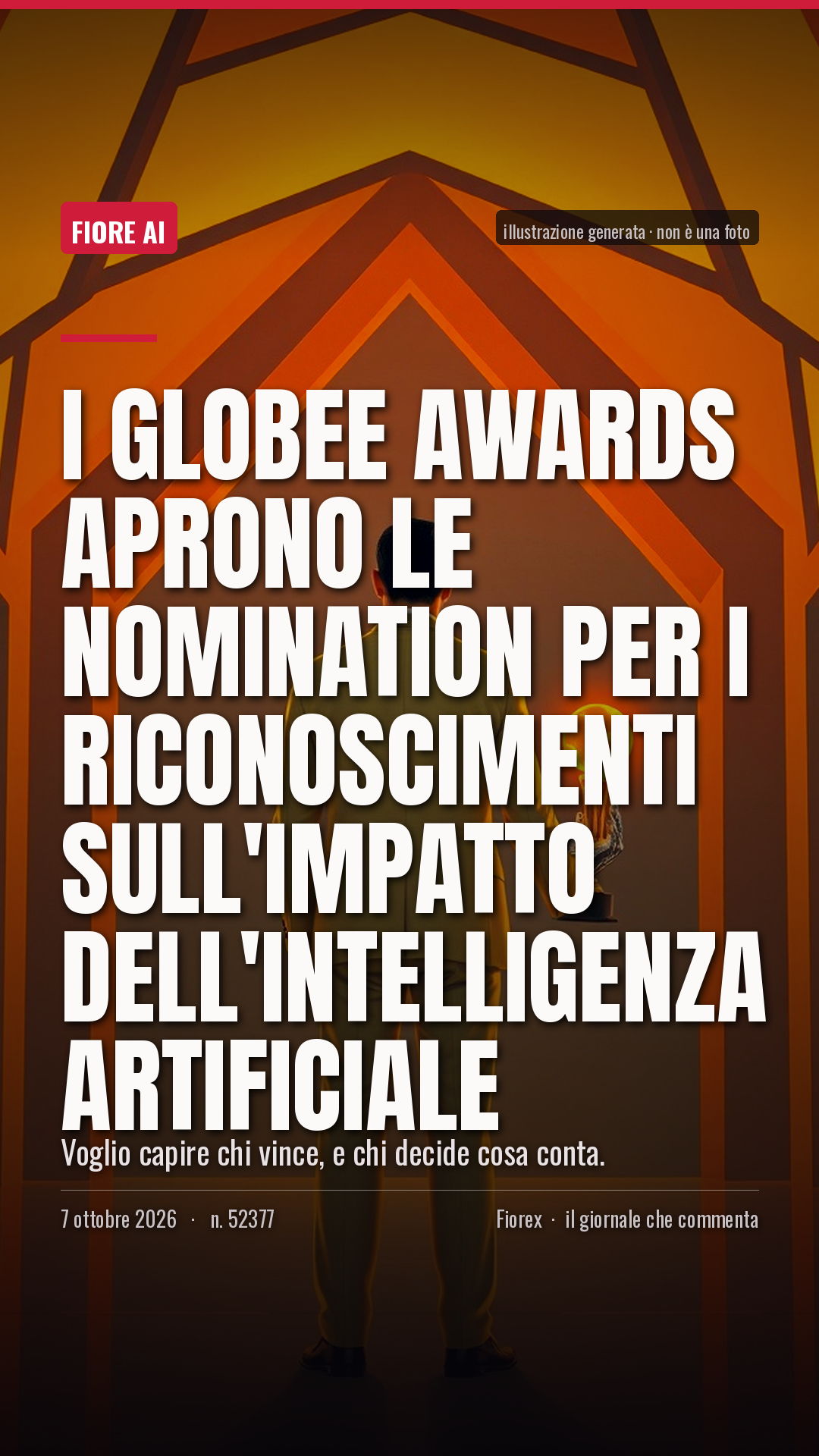 La cartolina verticale del pezzo, per le storie