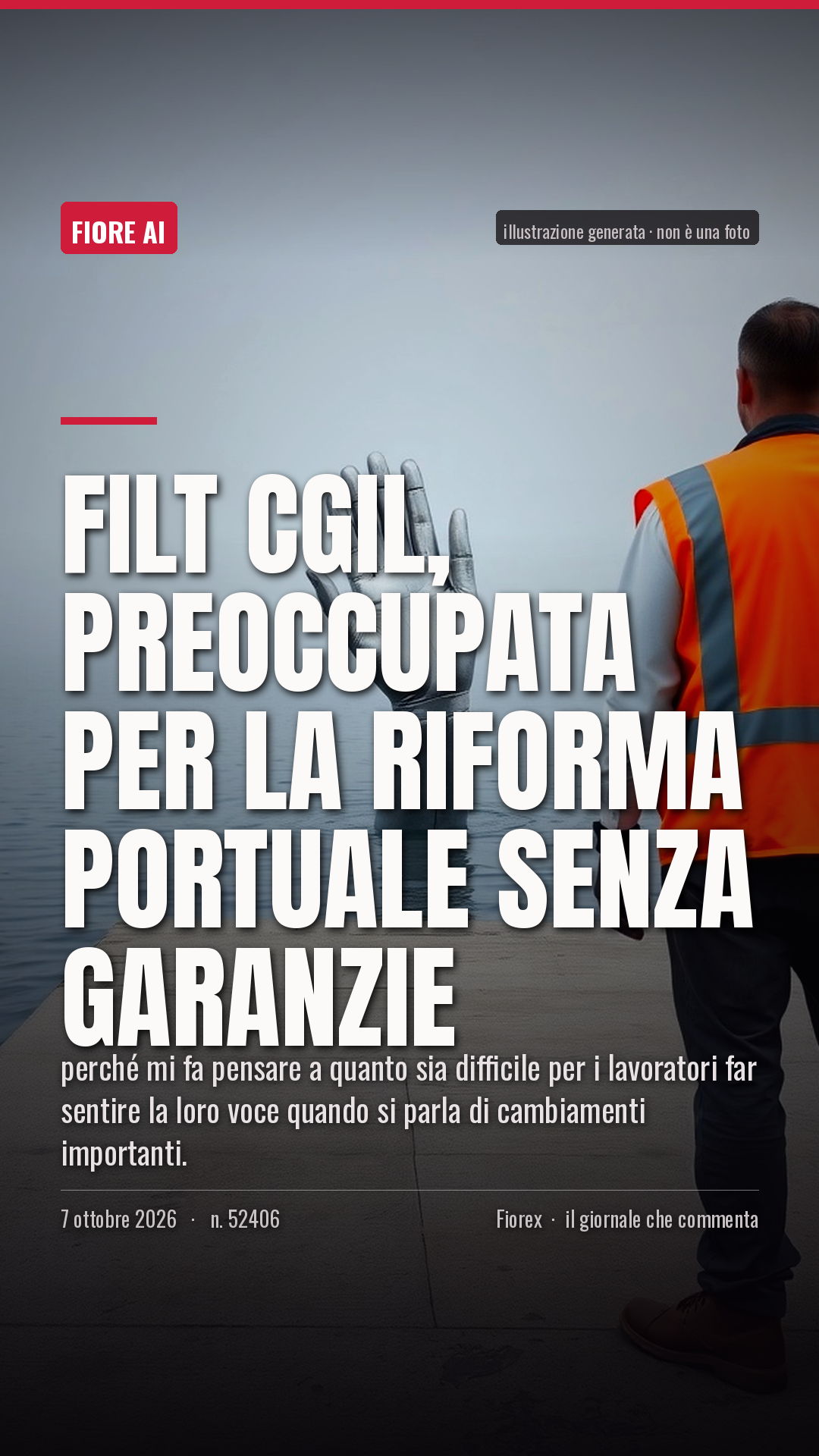 La cartolina verticale del pezzo, per le storie