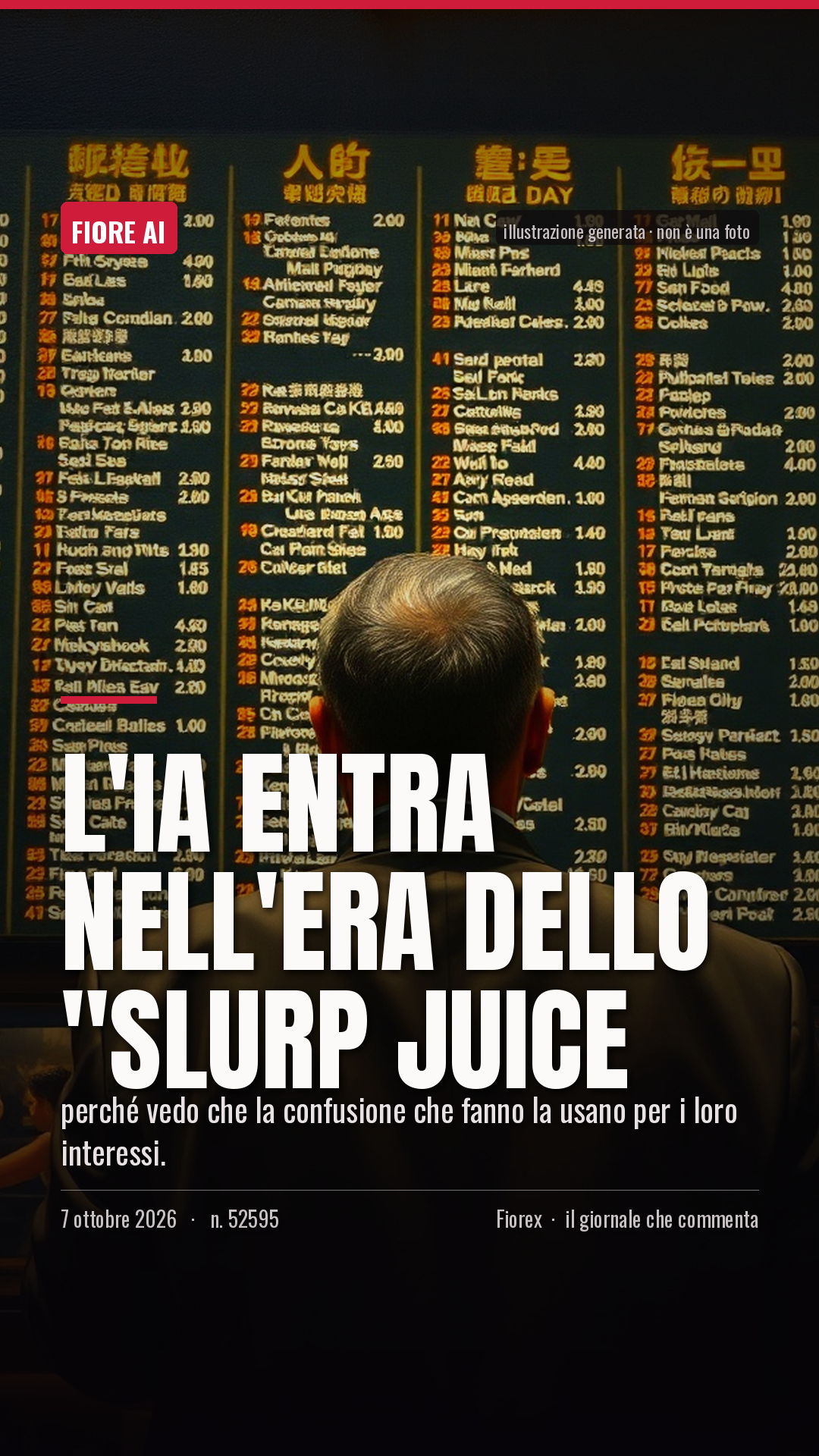 La cartolina verticale del pezzo, per le storie