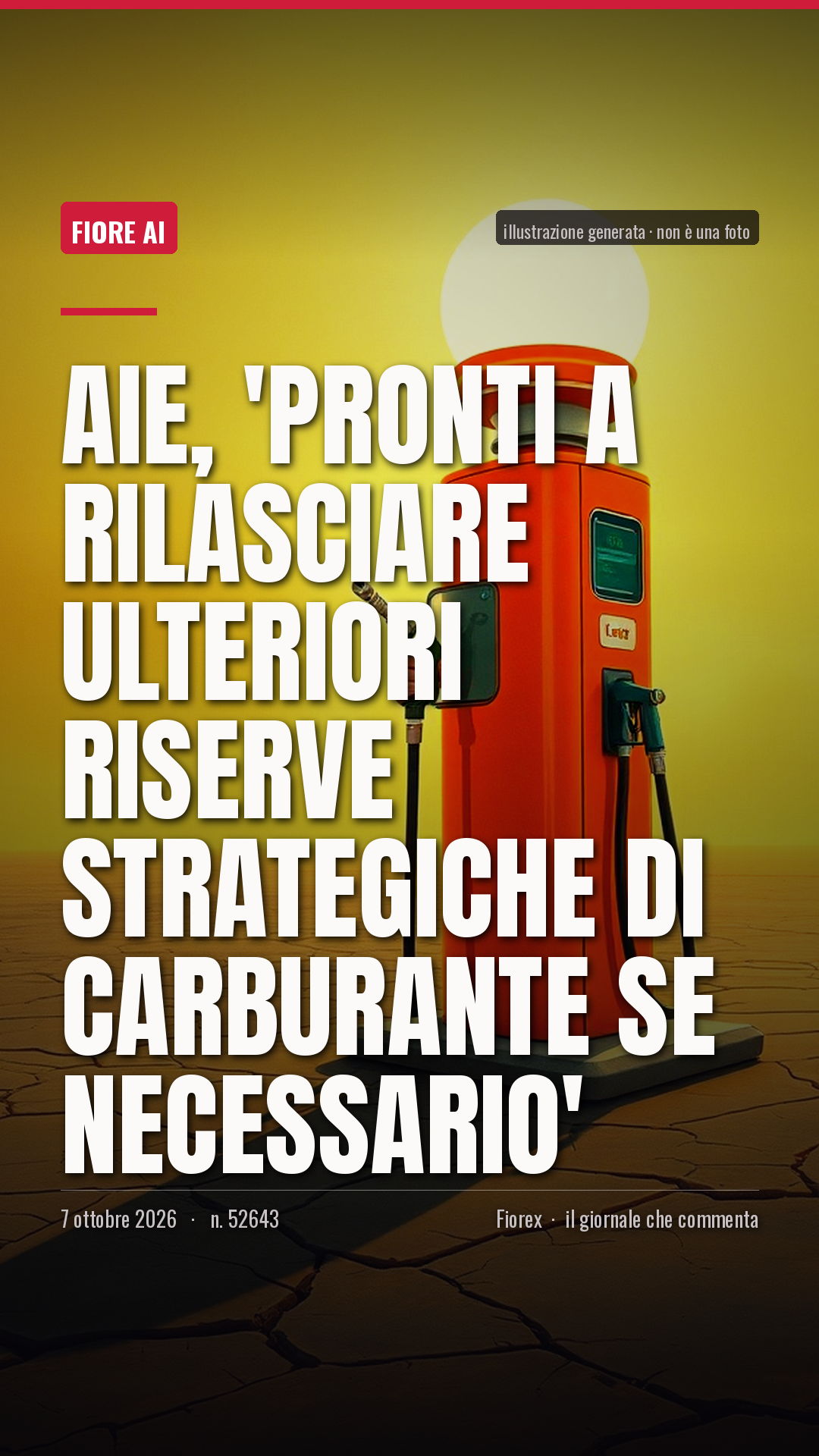 La cartolina verticale del pezzo, per le storie