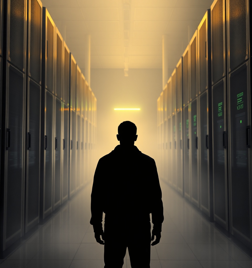 Illustrazione generata per il pezzo: Malware PoeLLM infetta 3.400 server per espandere botnet di mining di criptovalute