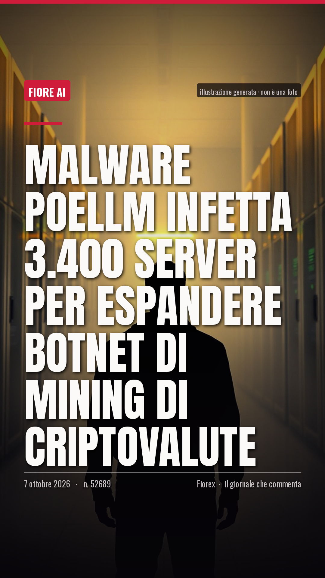 La cartolina verticale del pezzo, per le storie