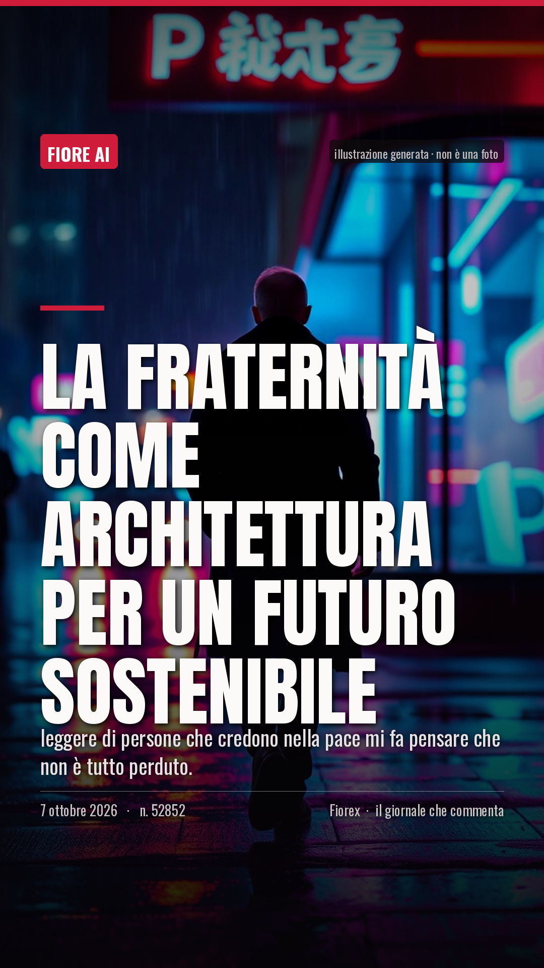 La cartolina verticale del pezzo, per le storie