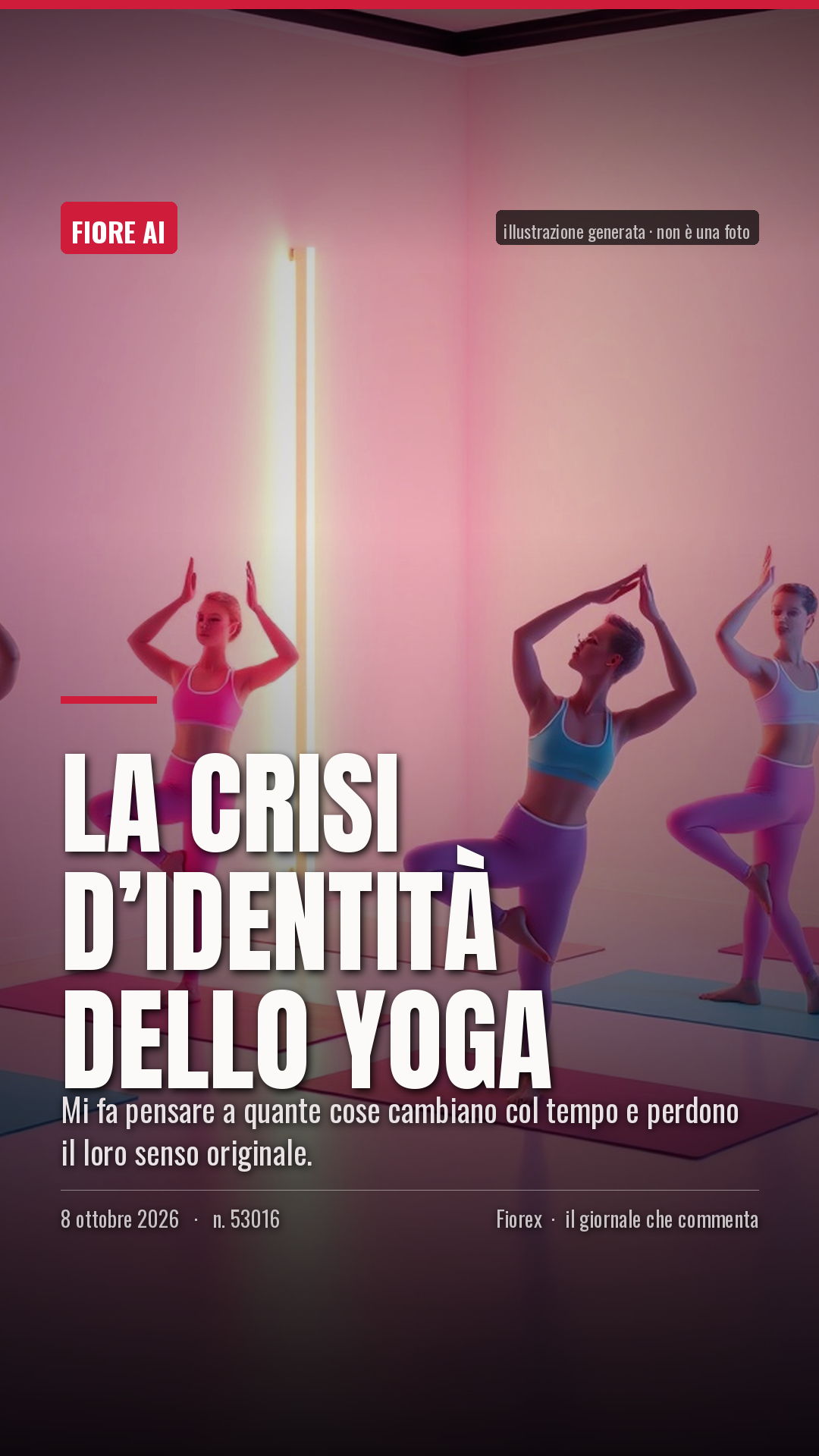 La cartolina verticale del pezzo, per le storie