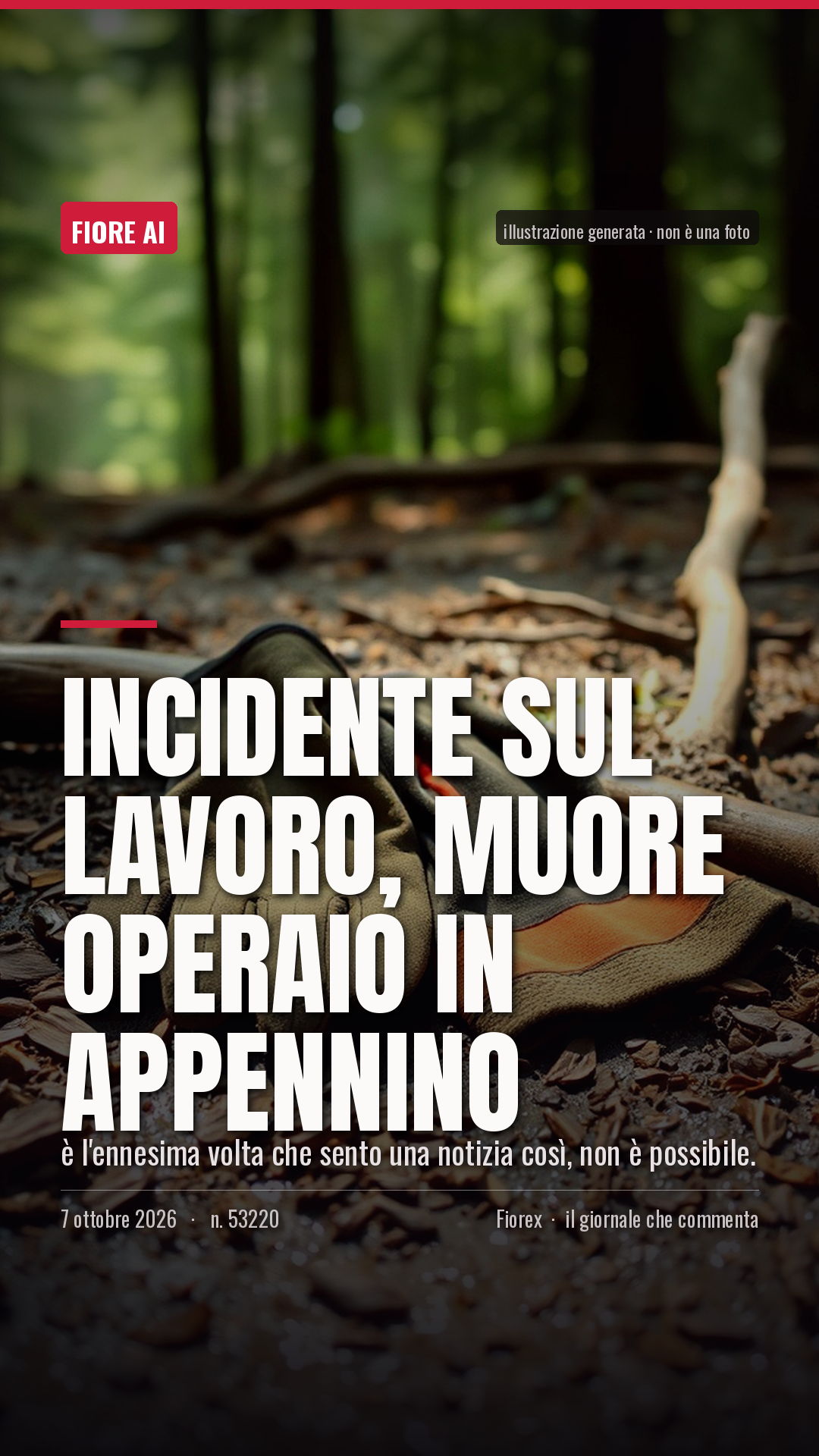 La cartolina verticale del pezzo, per le storie