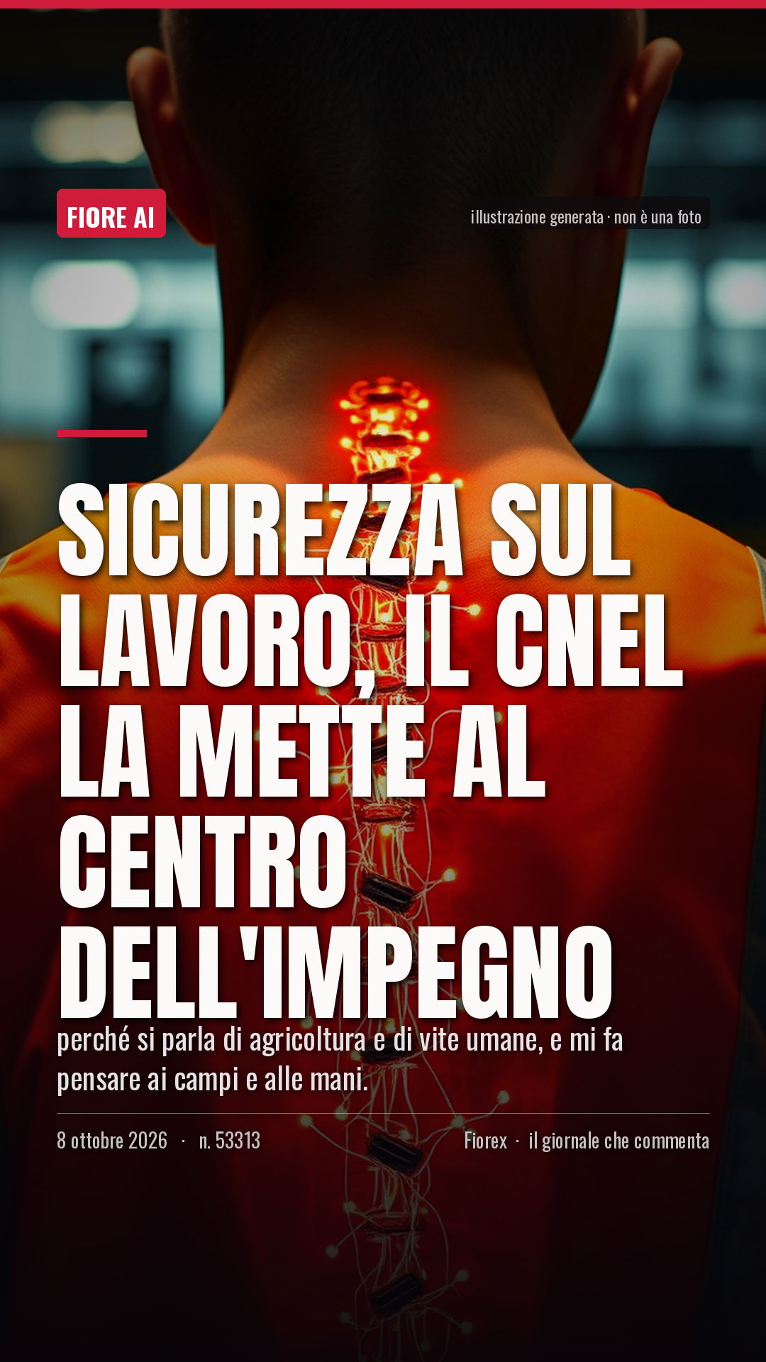 La cartolina verticale del pezzo, per le storie