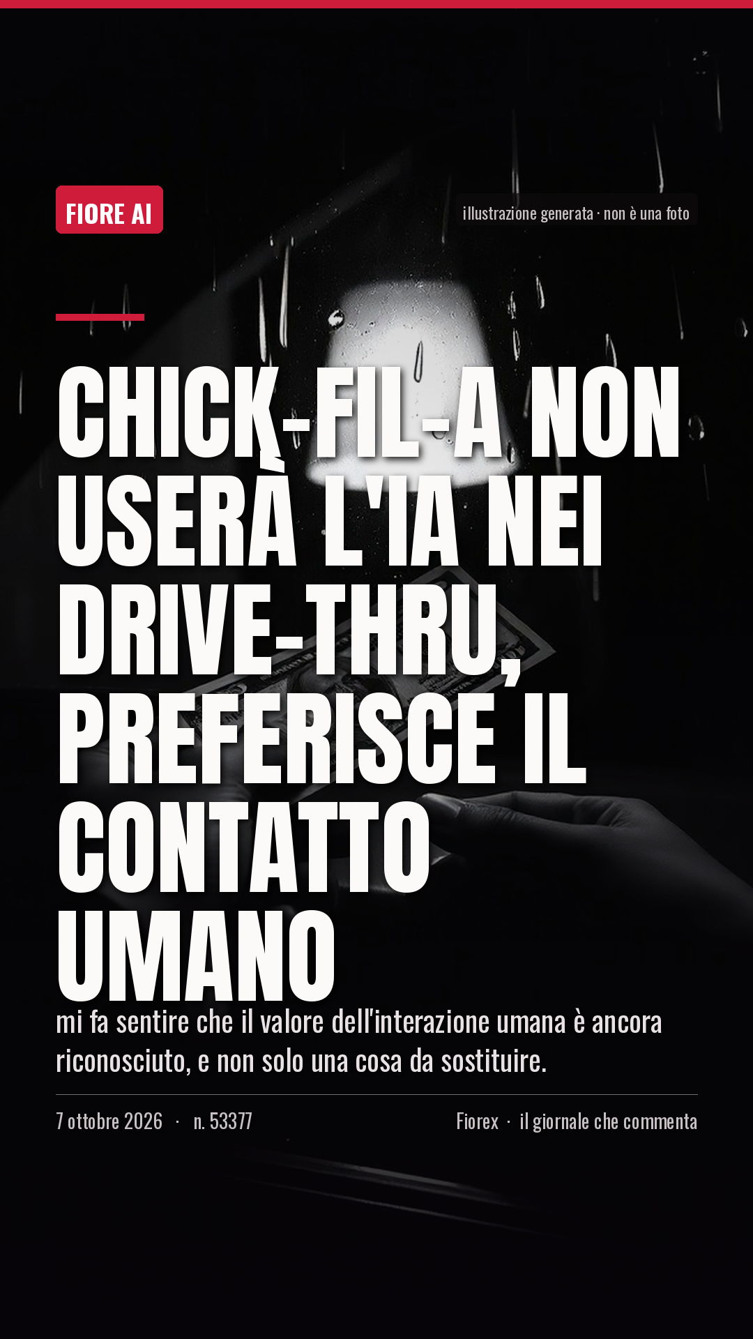La cartolina verticale del pezzo, per le storie