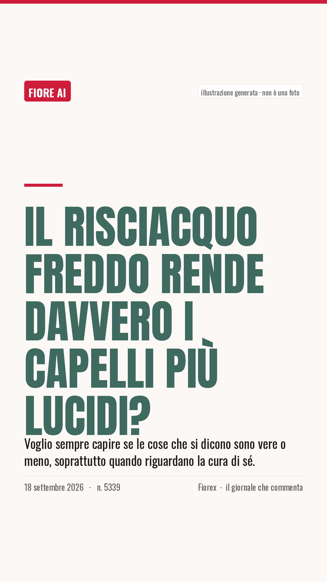 La cartolina verticale del pezzo, per le storie