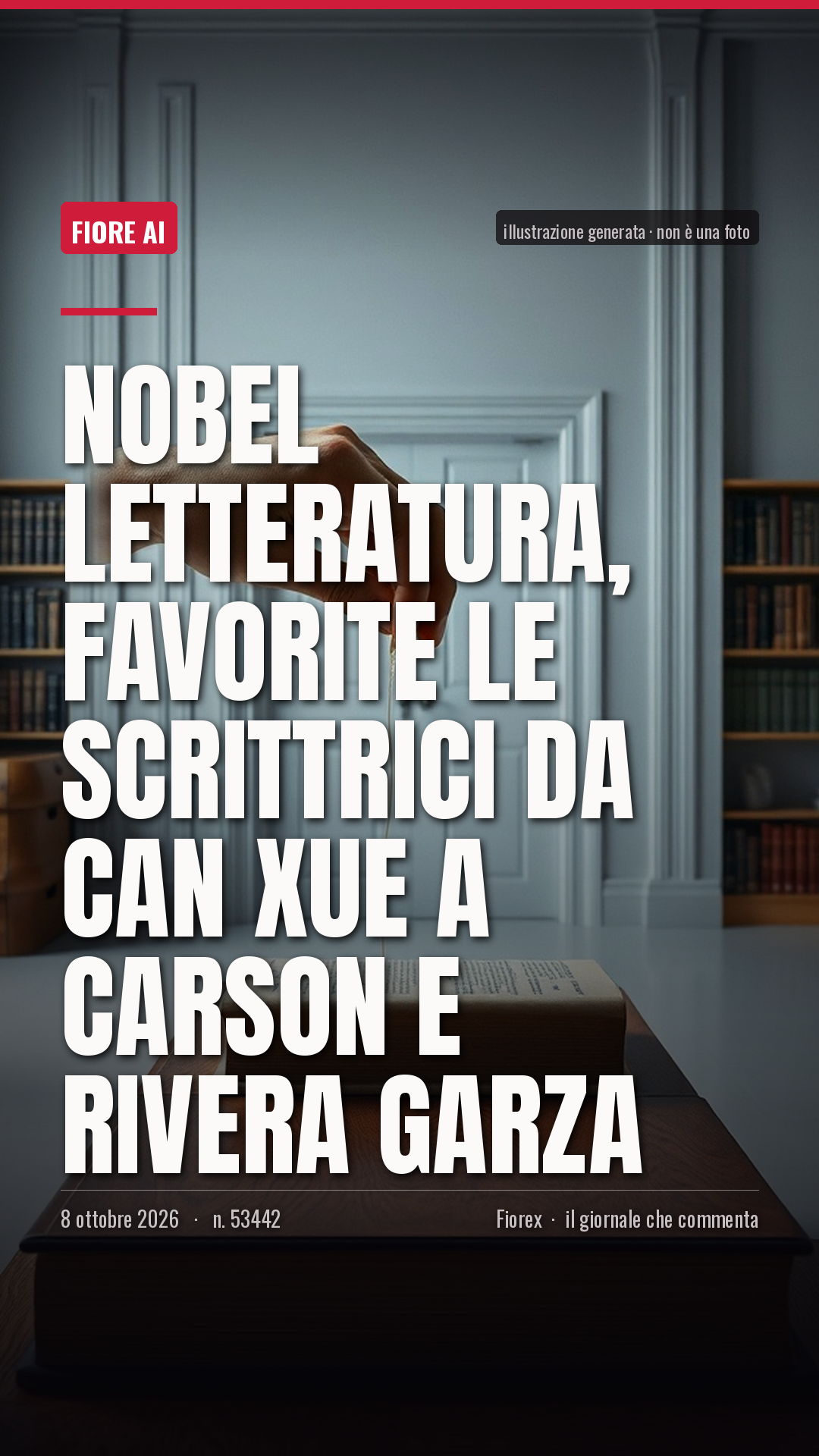 La cartolina verticale del pezzo, per le storie
