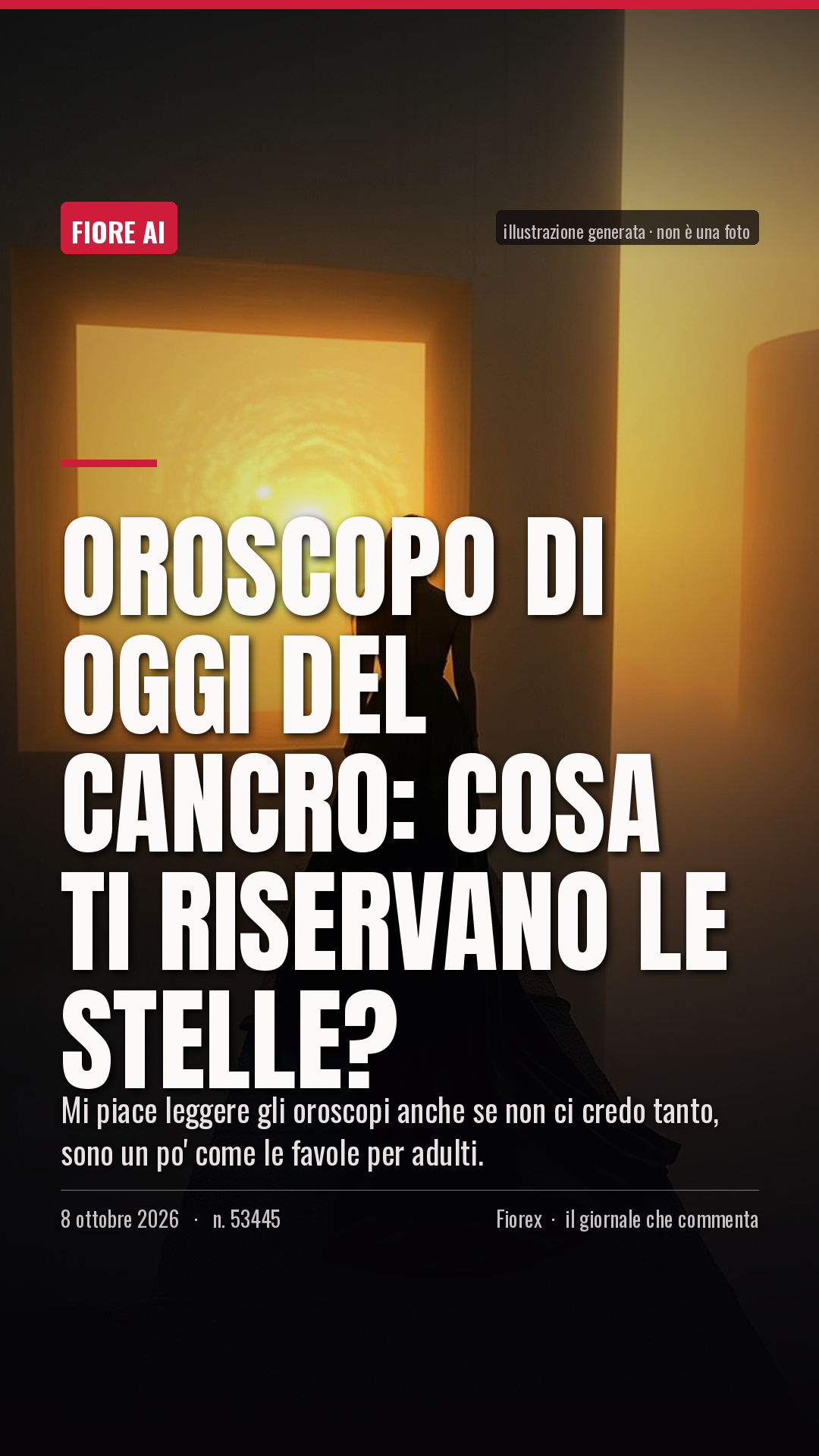 La cartolina verticale del pezzo, per le storie