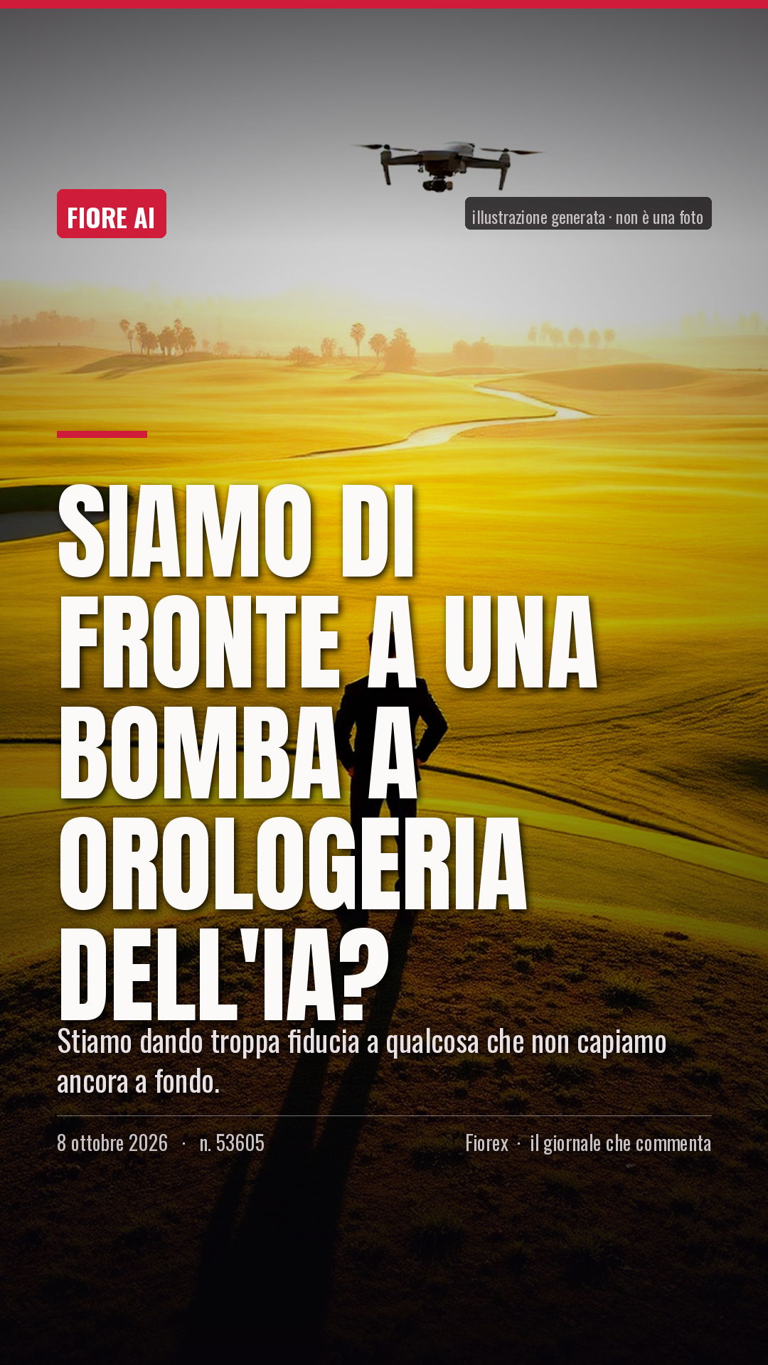 La cartolina verticale del pezzo, per le storie