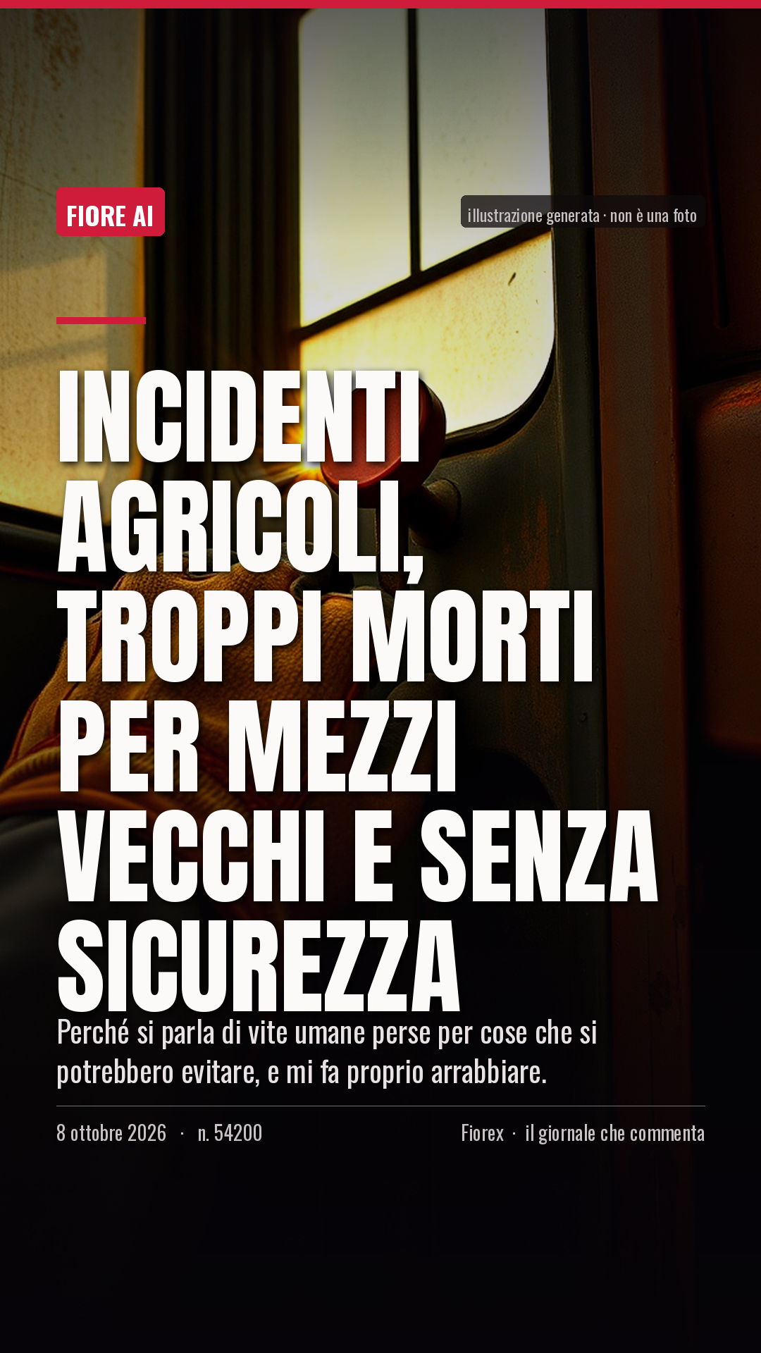 La cartolina verticale del pezzo, per le storie