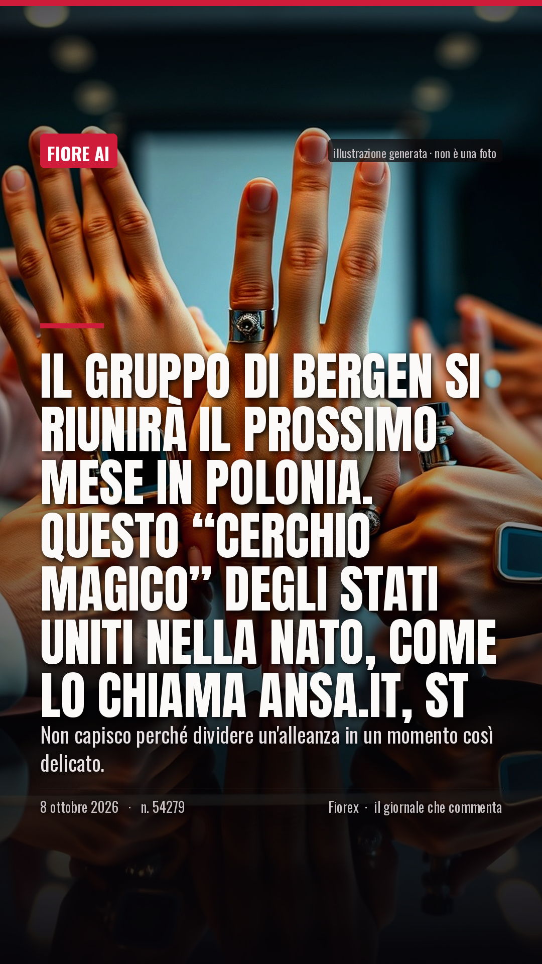 La cartolina verticale del pezzo, per le storie