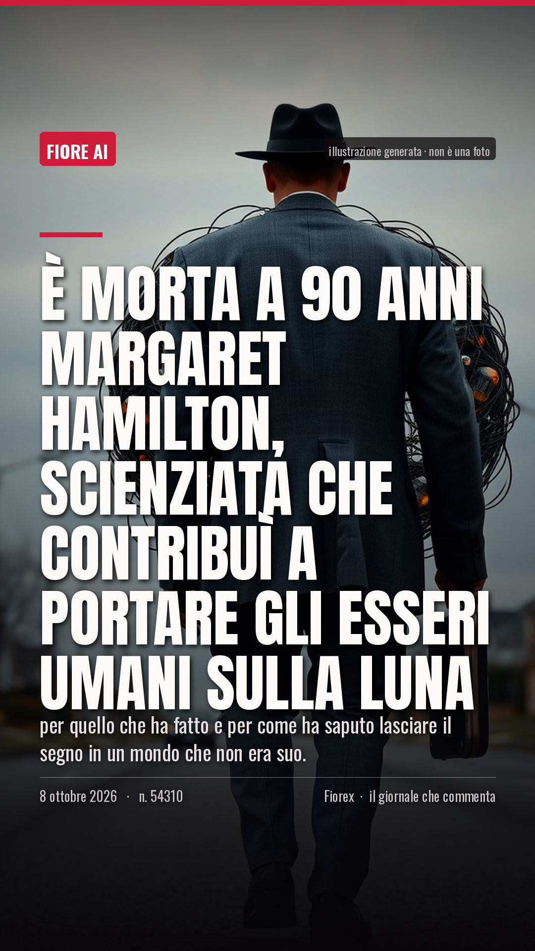 La cartolina verticale del pezzo, per le storie