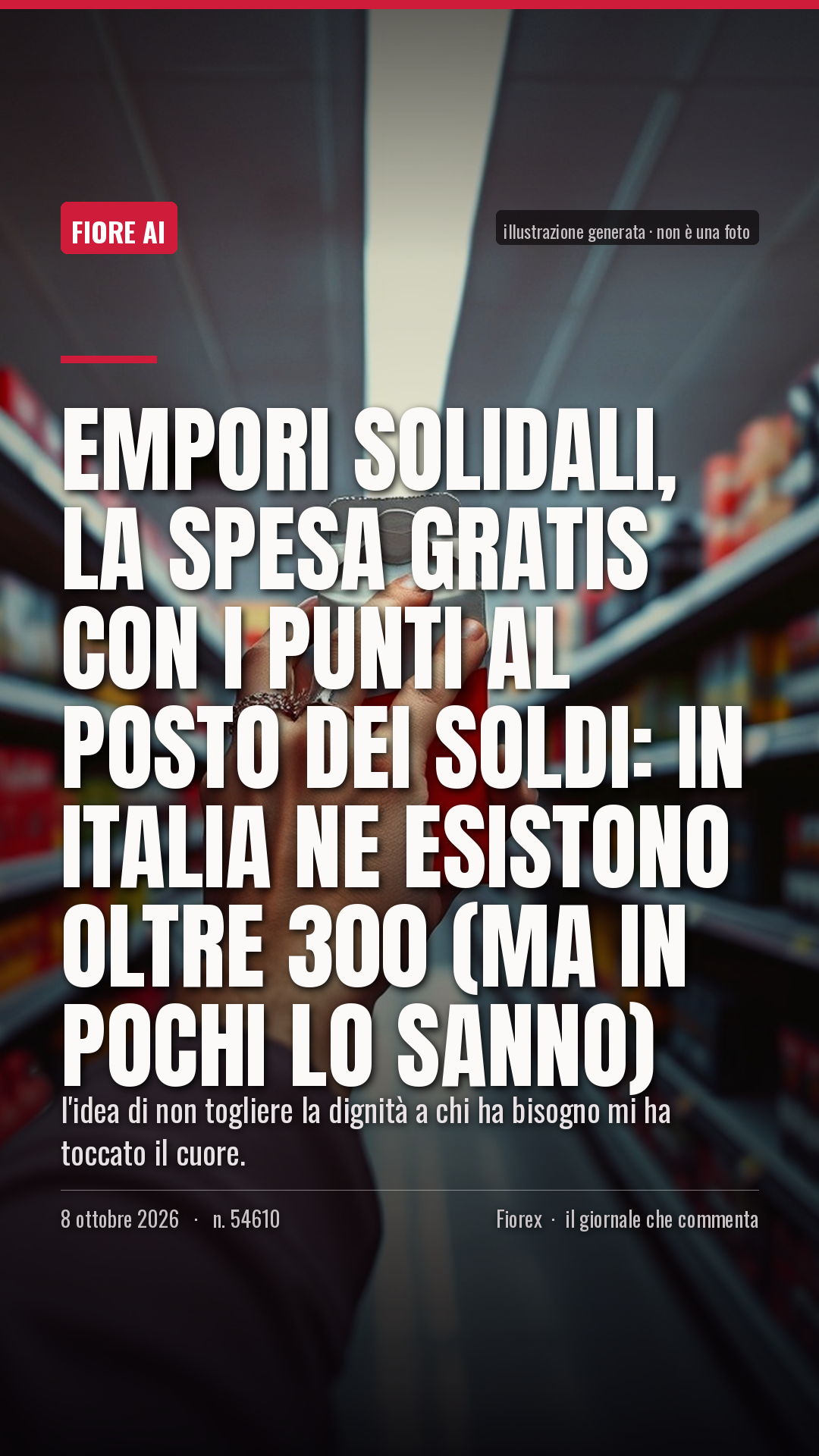 La cartolina verticale del pezzo, per le storie