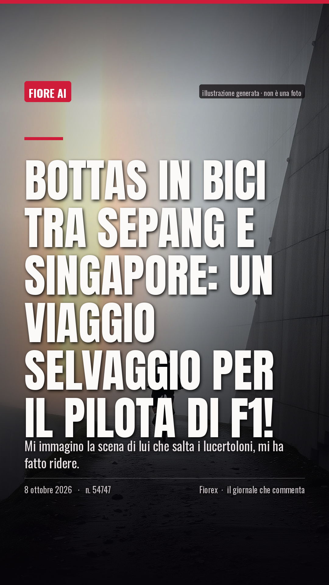 La cartolina verticale del pezzo, per le storie
