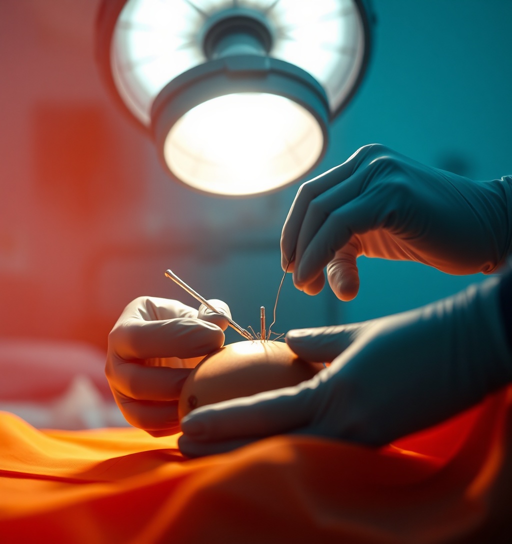 Illustrazione generata per il pezzo: Neonato prematuro di appena 1 kg, intervento salvavita per grave cardiopatia