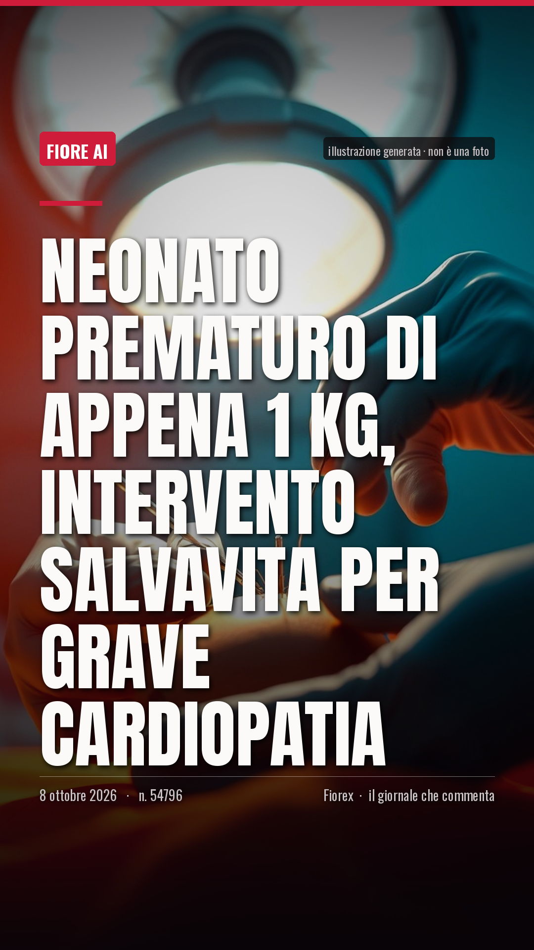 La cartolina verticale del pezzo, per le storie