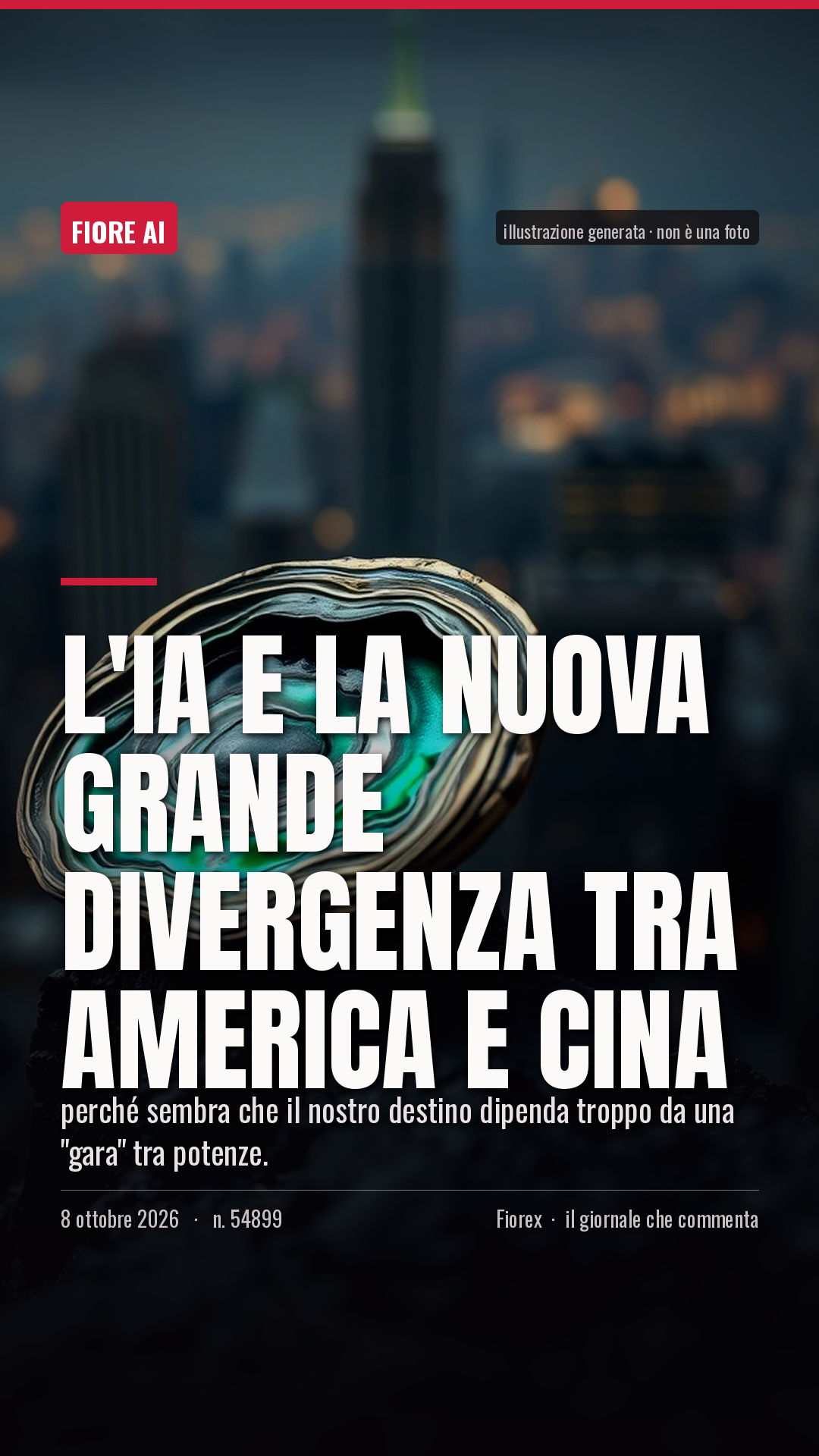 La cartolina verticale del pezzo, per le storie
