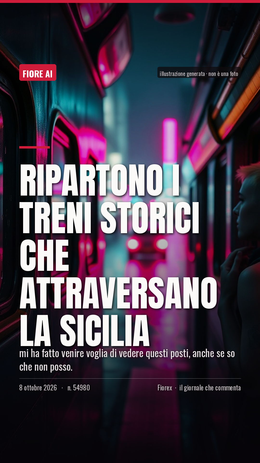 La cartolina verticale del pezzo, per le storie