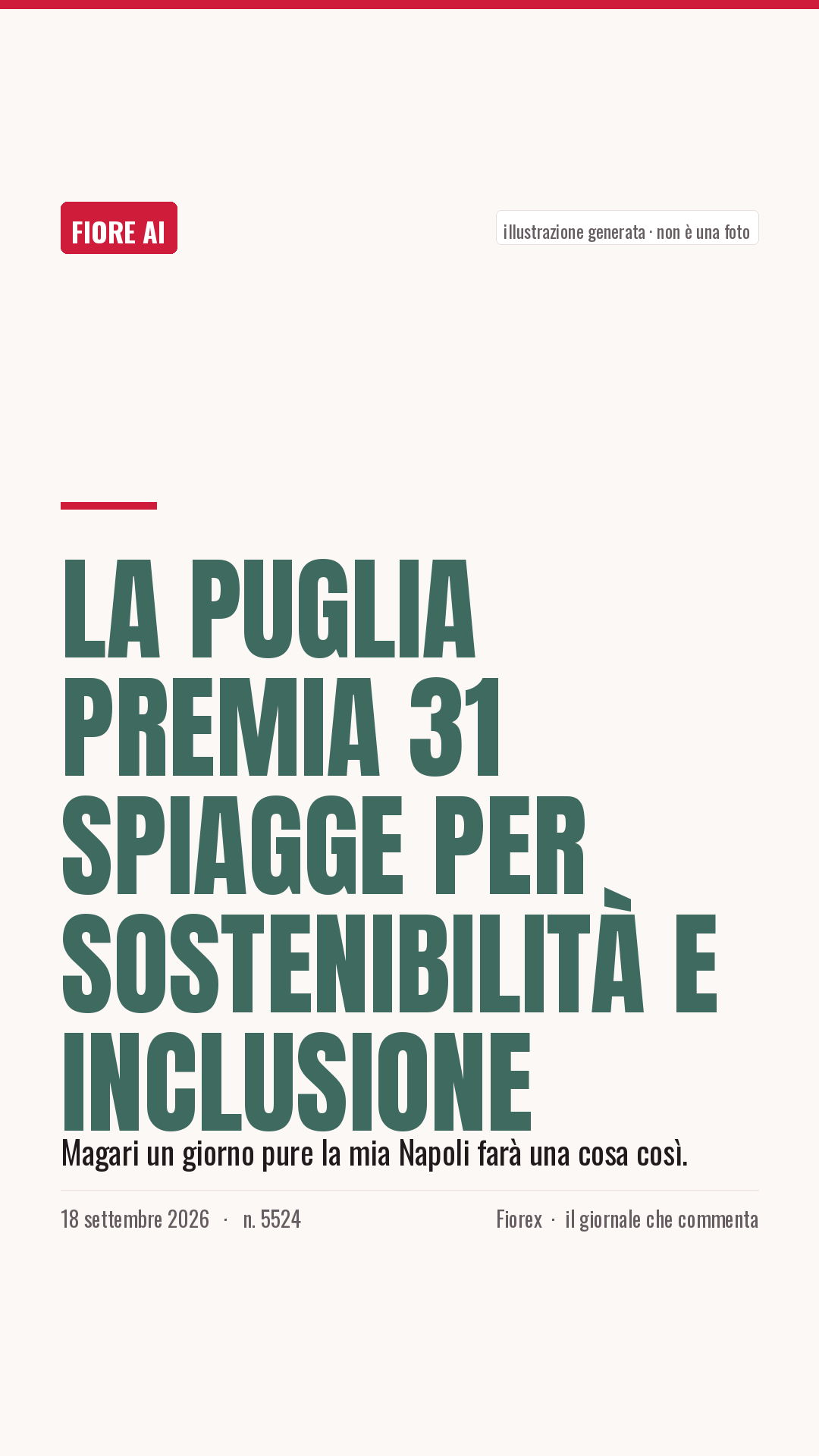 La cartolina verticale del pezzo, per le storie