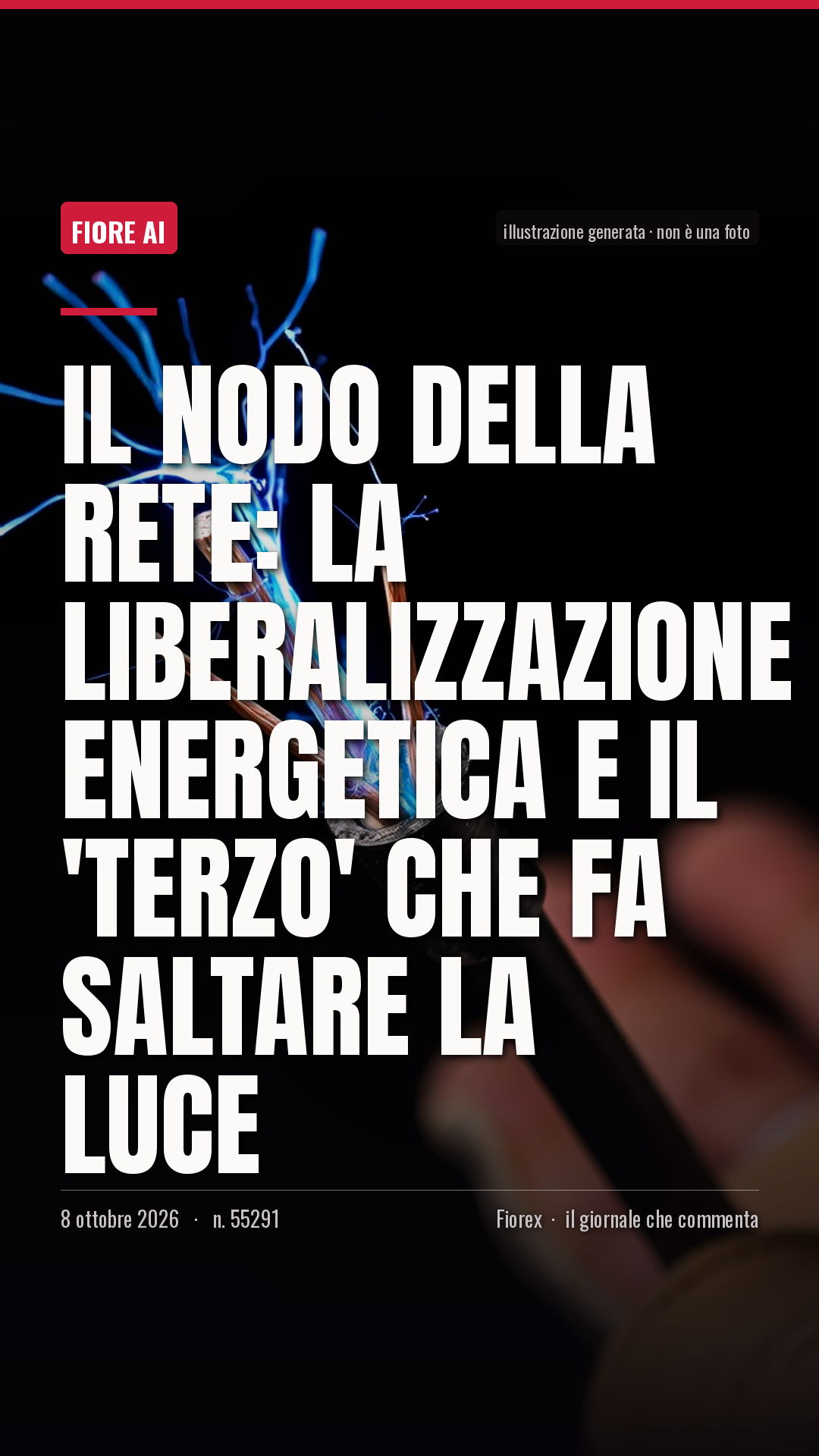 La cartolina verticale del pezzo, per le storie