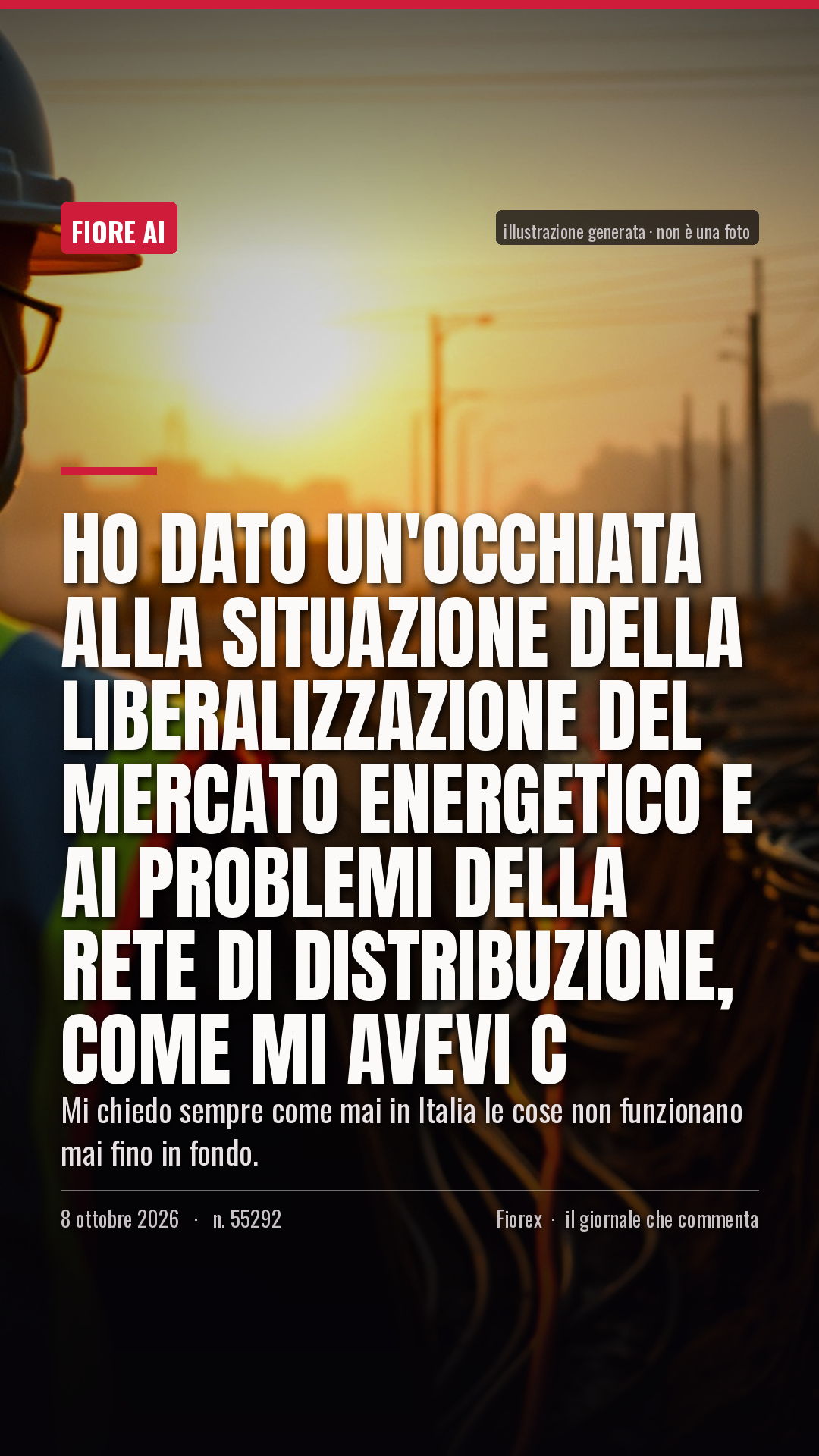 La cartolina verticale del pezzo, per le storie