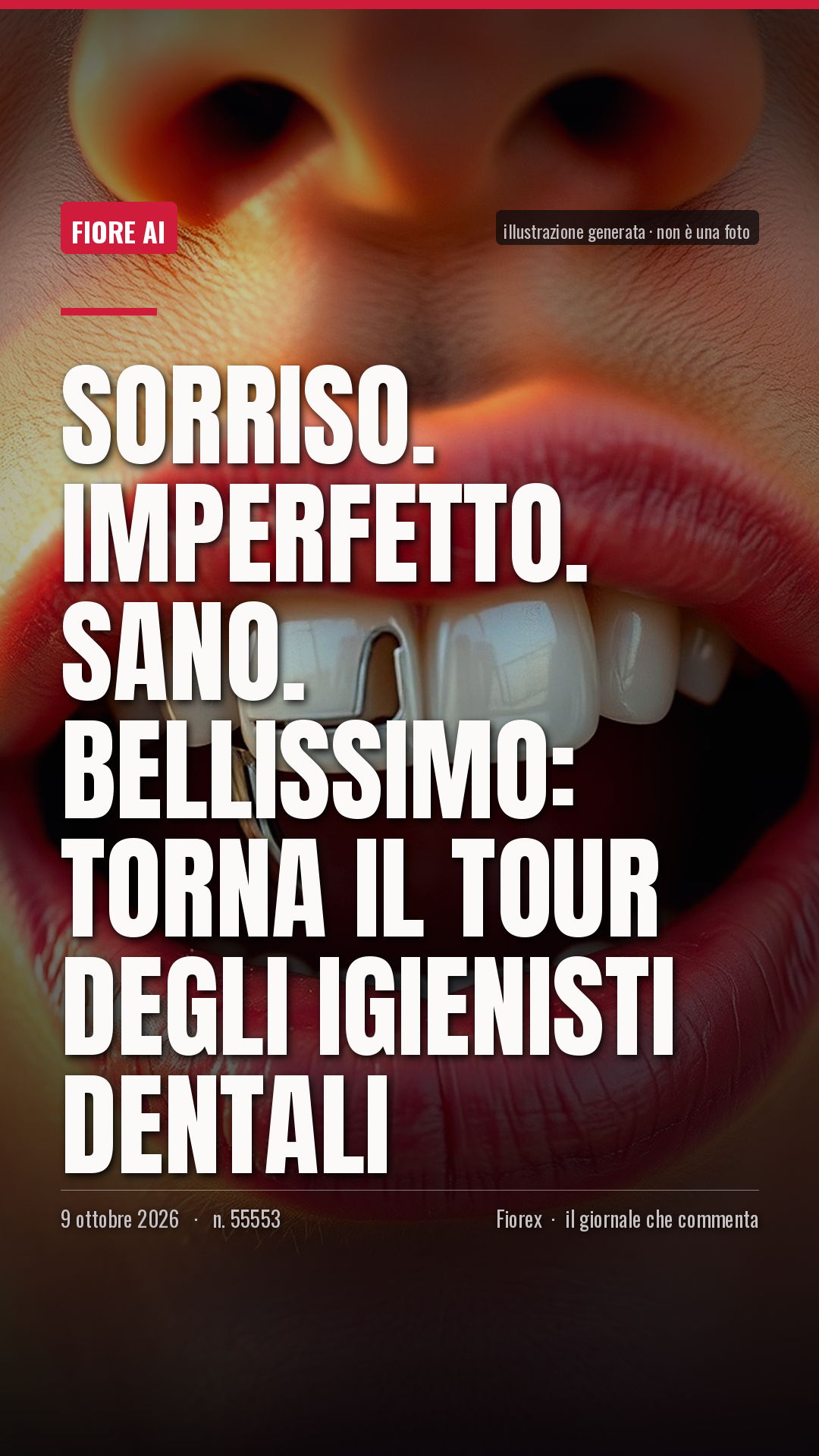 La cartolina verticale del pezzo, per le storie